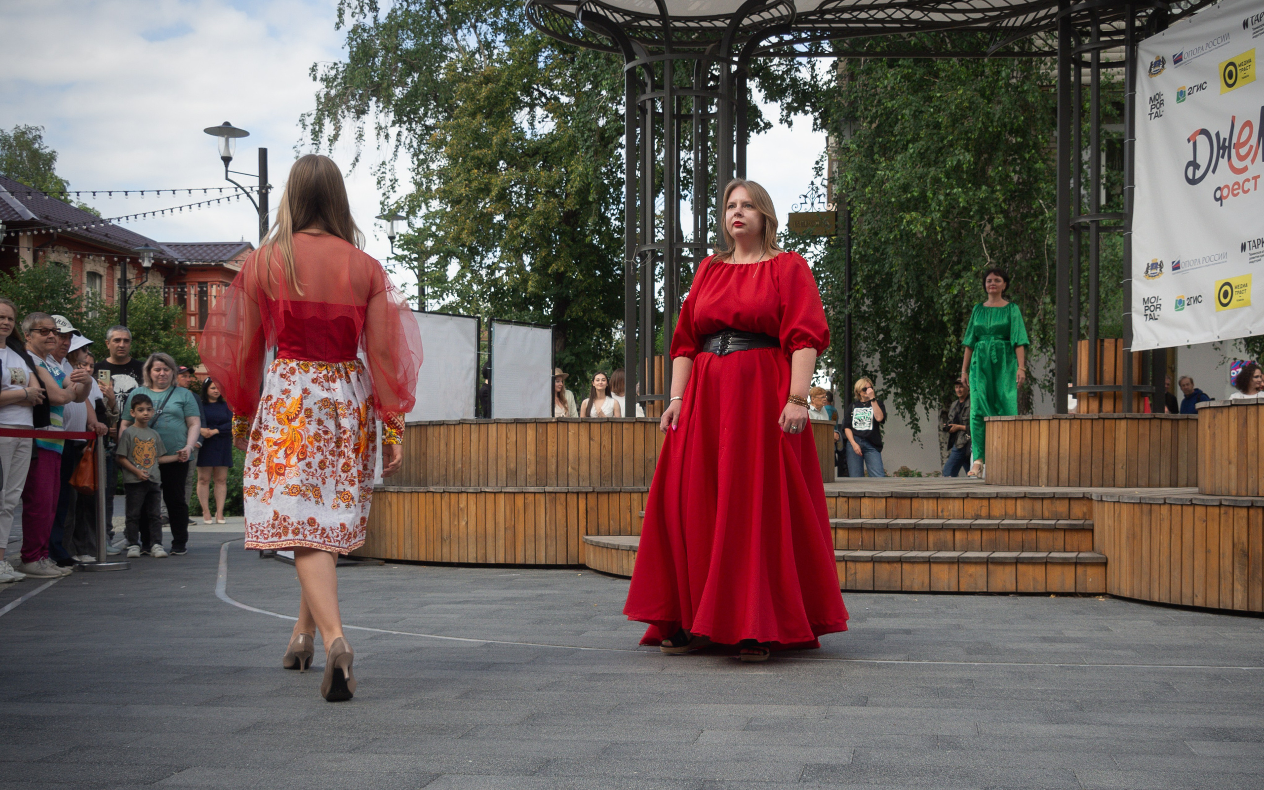 Модные показы на фестивале «Джем»