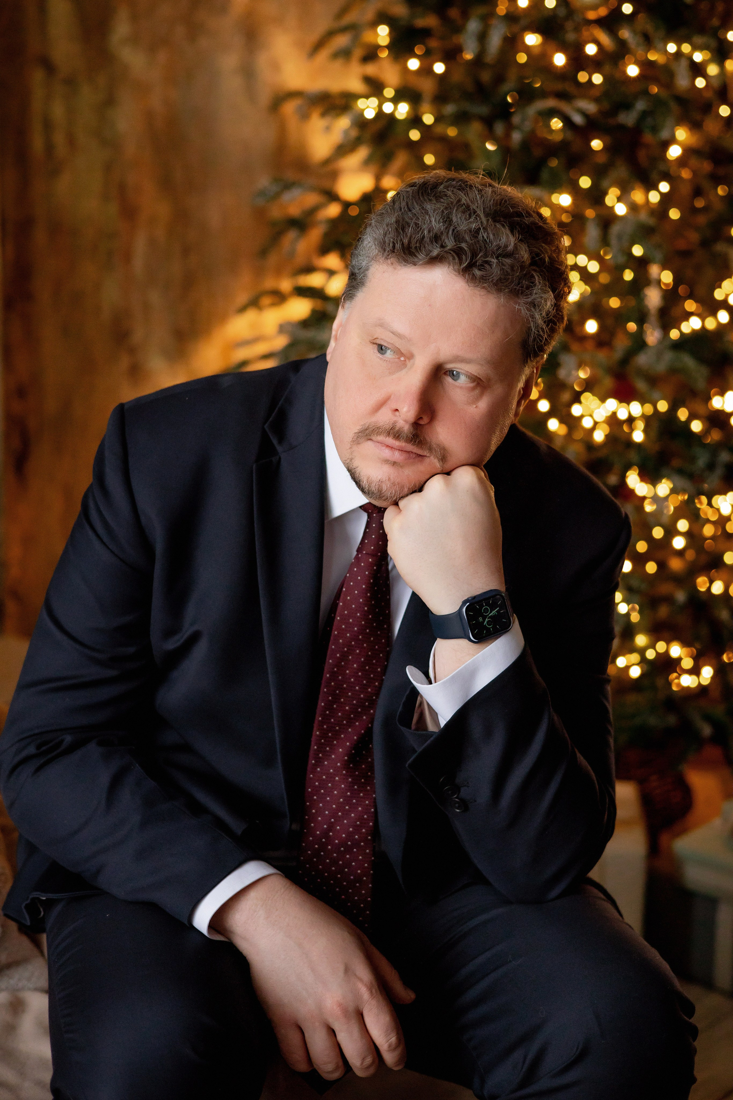 Новогодняя фотосессия для большой семьи. Семейный фотограф в Москве