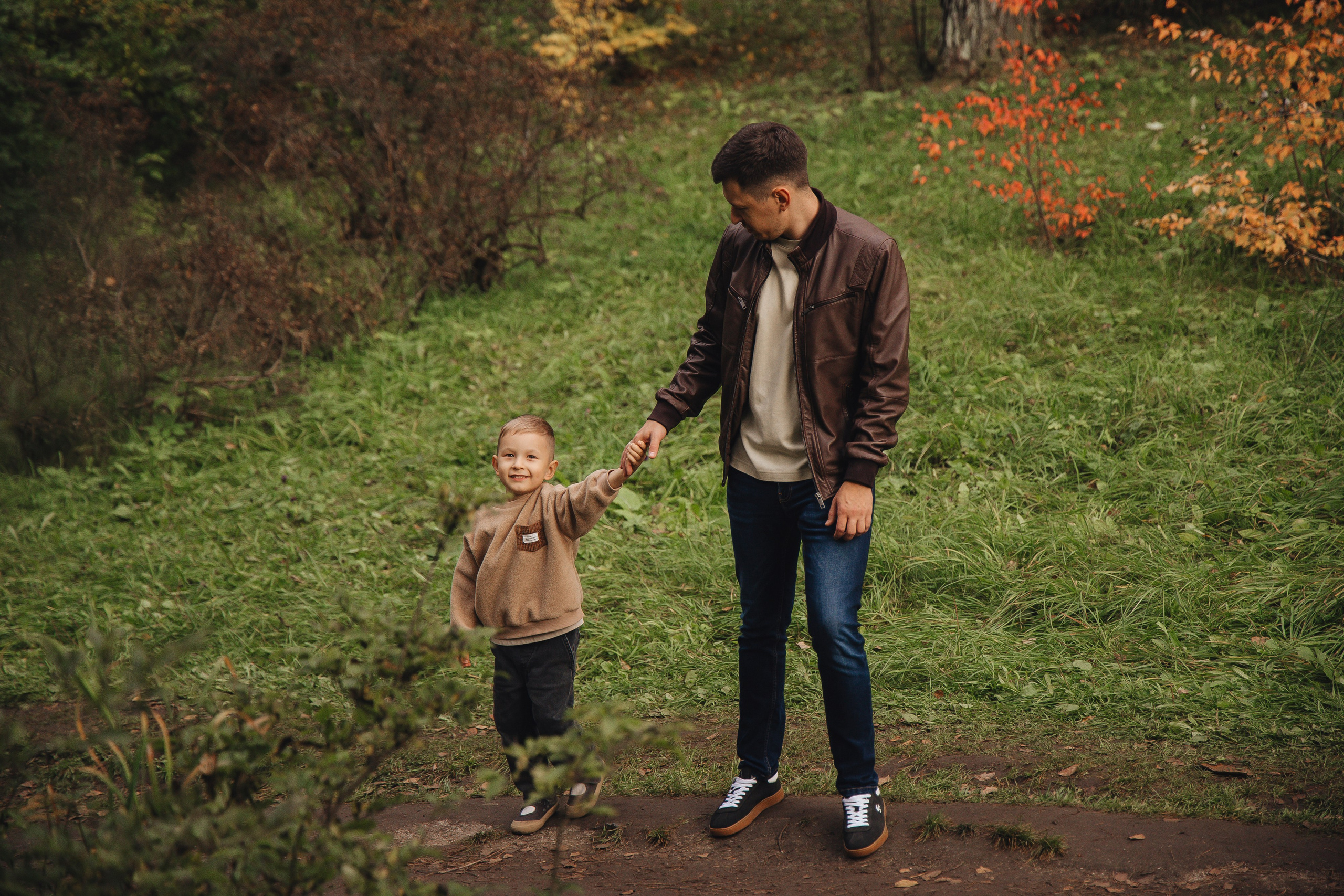 Осенняя прогулка. Фотограф Новосибирск