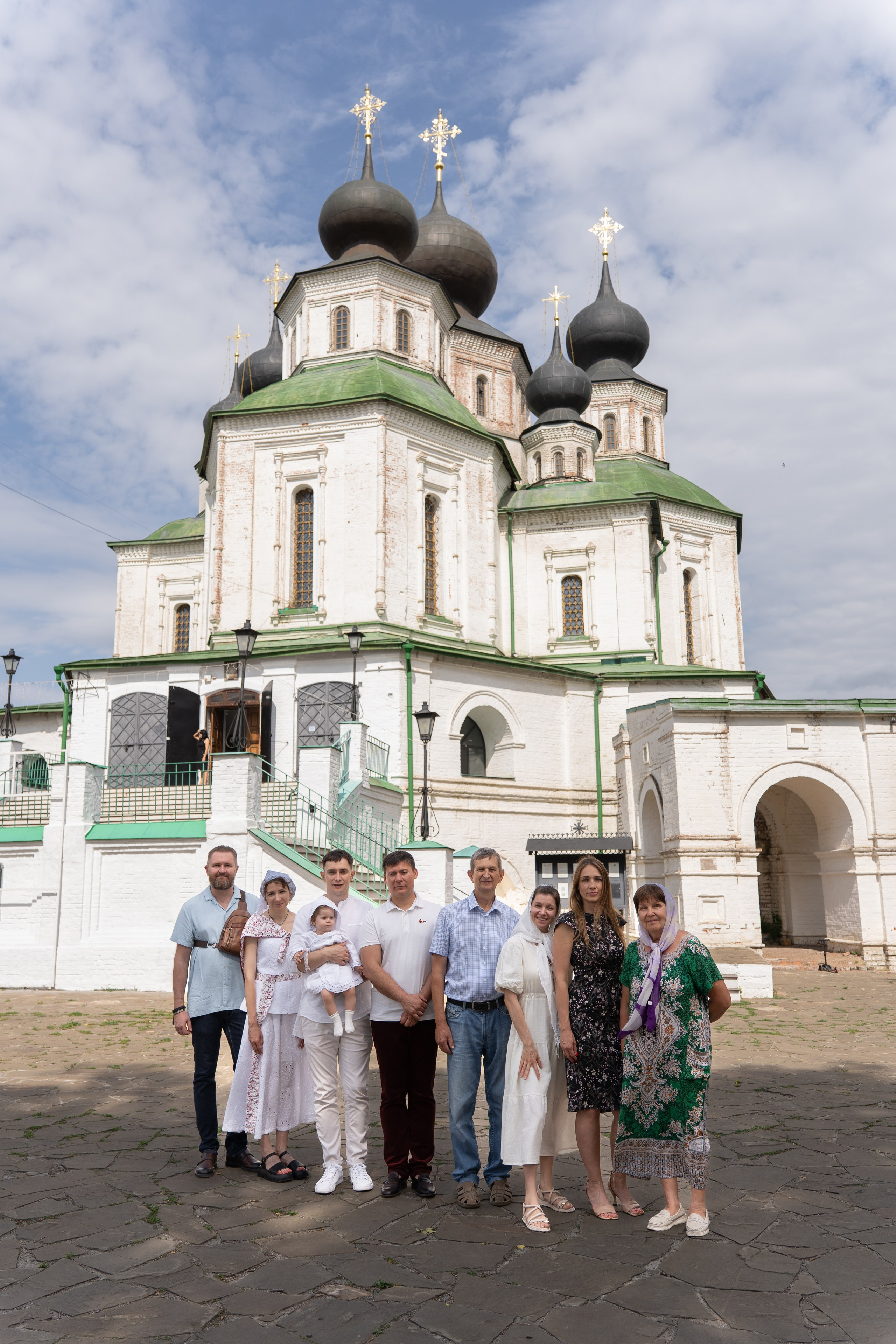 Крестины Майи в Старочеркасском Воскресенском войсковом соборе