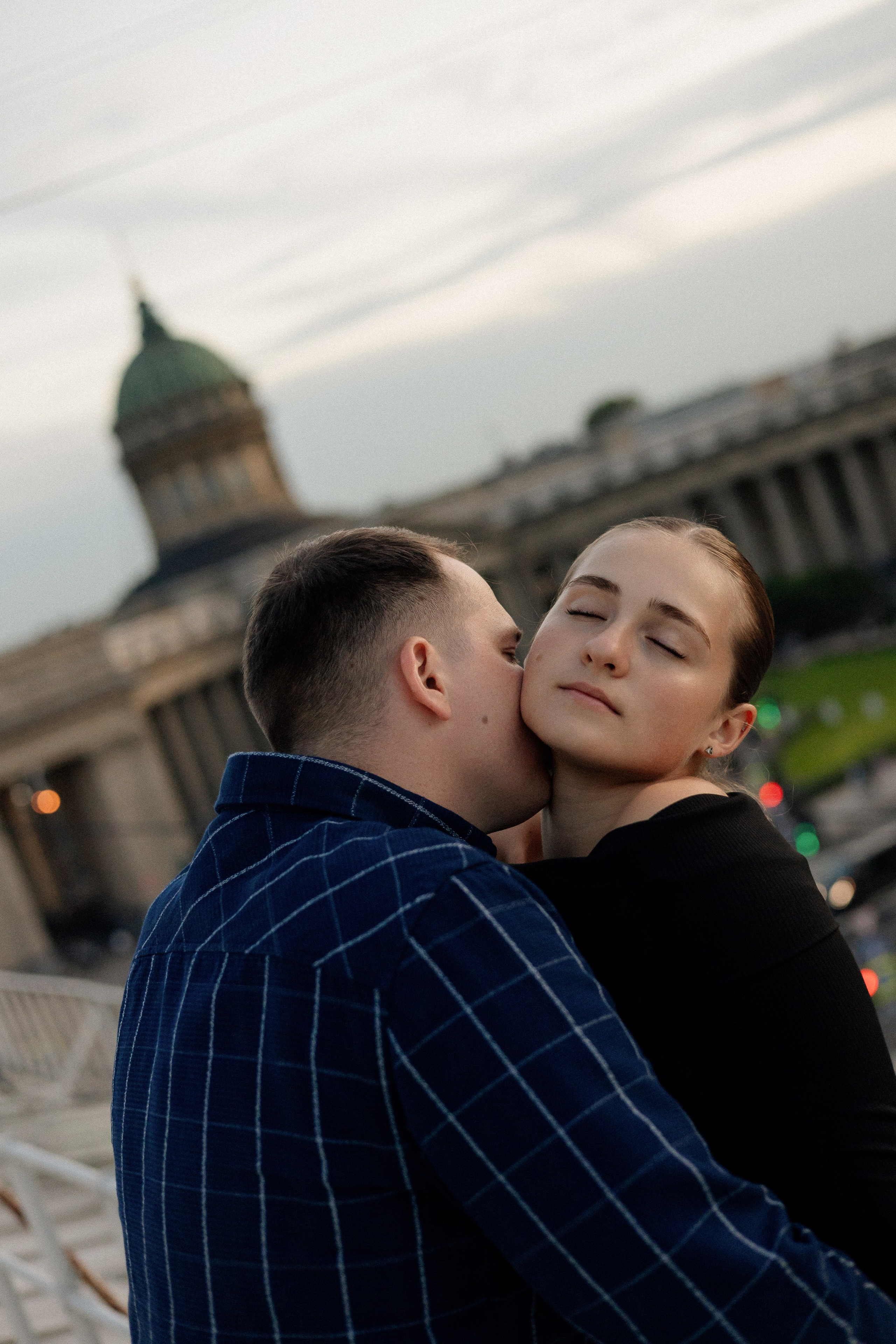 Романтика питерских крыш. Свадебный фотограф в Санкт-Петербурге Ксения Кобышева