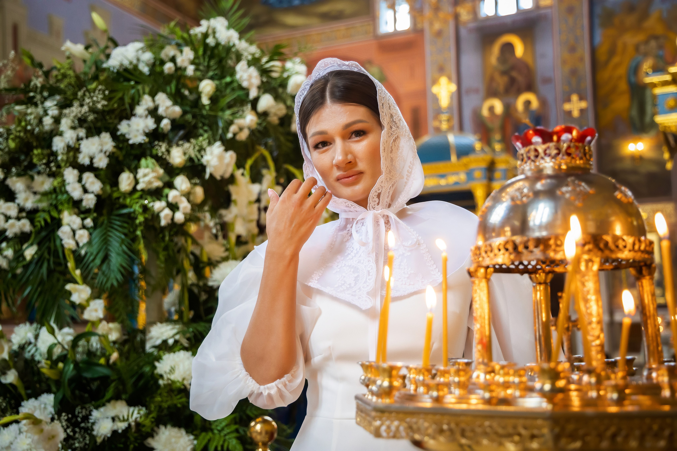 В Храме. Семейный и Свадебный фотограф в Астане Александр Астапов