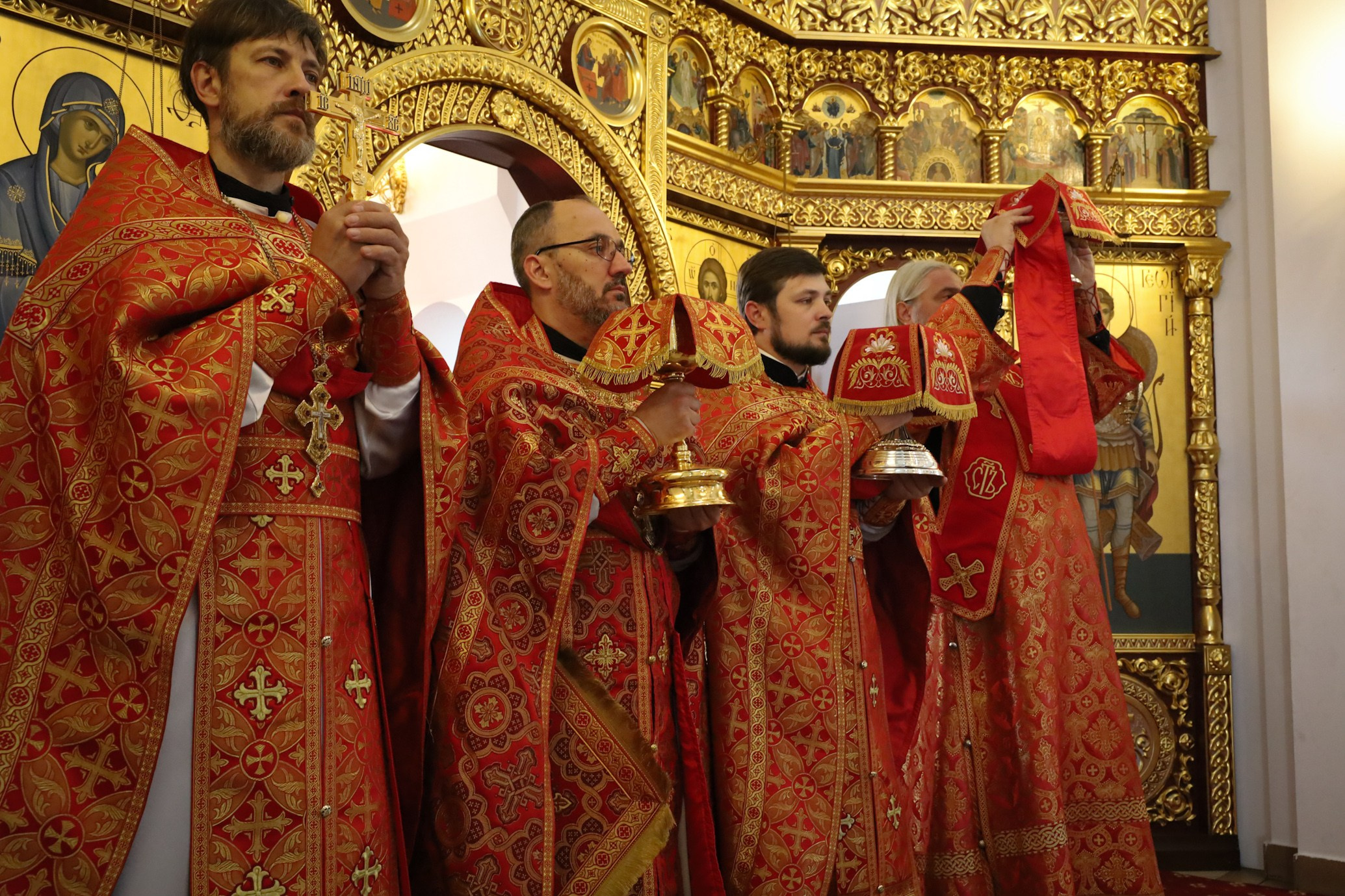 Состоялось соборное богослужение клириков Саратовского Северо-Западного округа. Саратовское Северо-Западное благочиние