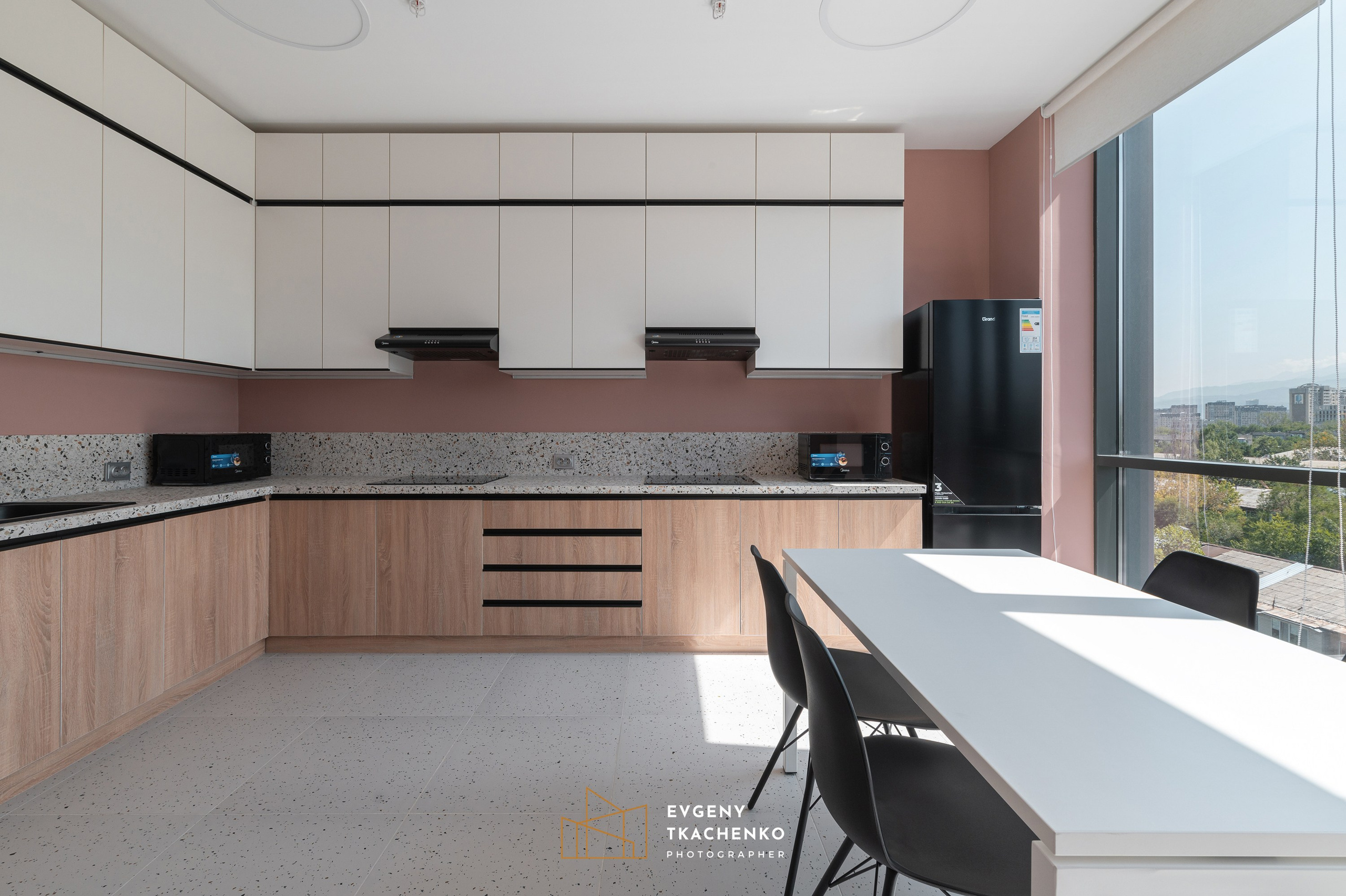 Общежитие университета NarXoz в Алматы. Архитектурный и интерьерный фотограф в Казахстане