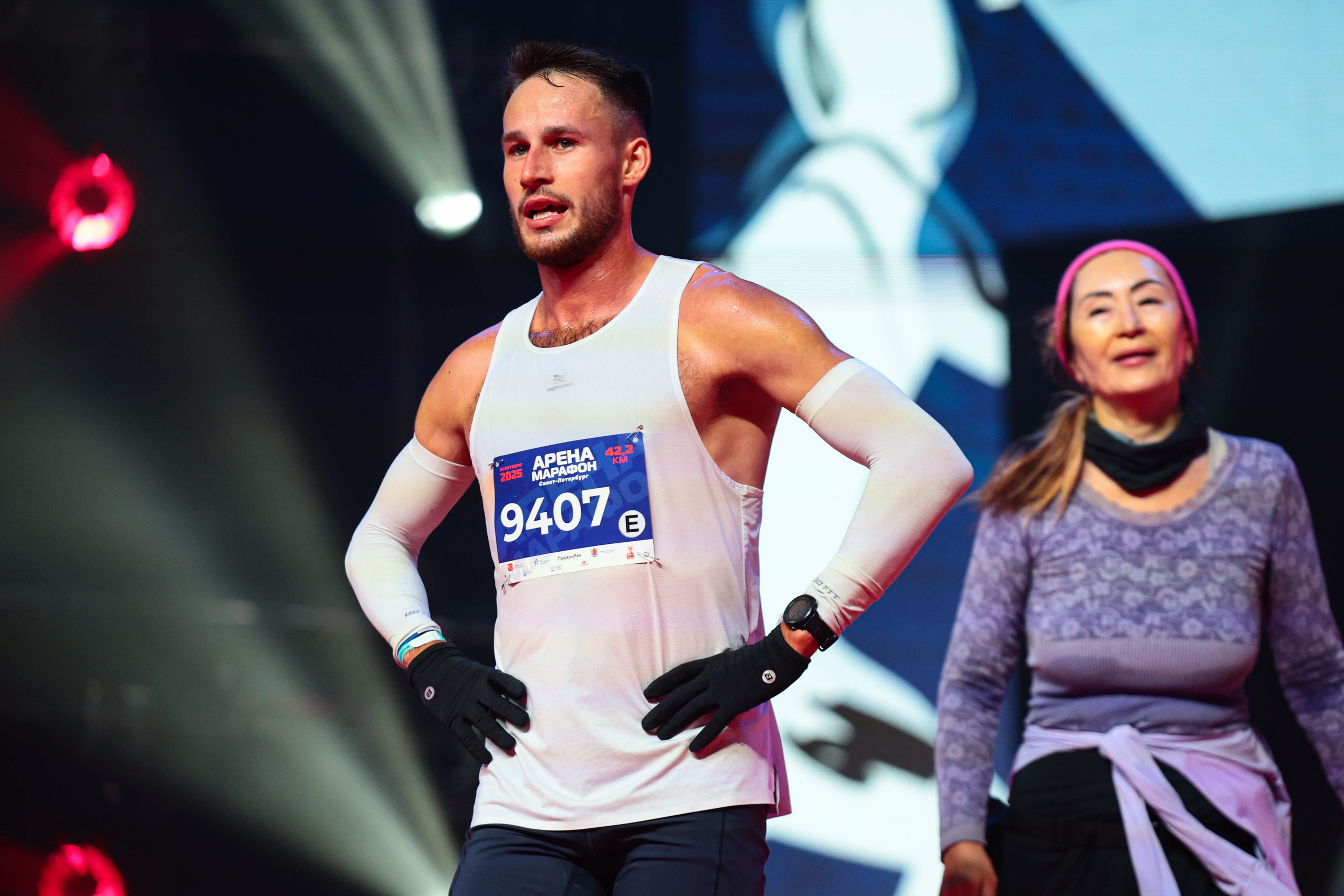 Арена марафон 2025. Спортивный фотограф в Санкт-Петербурге Илья Vacool