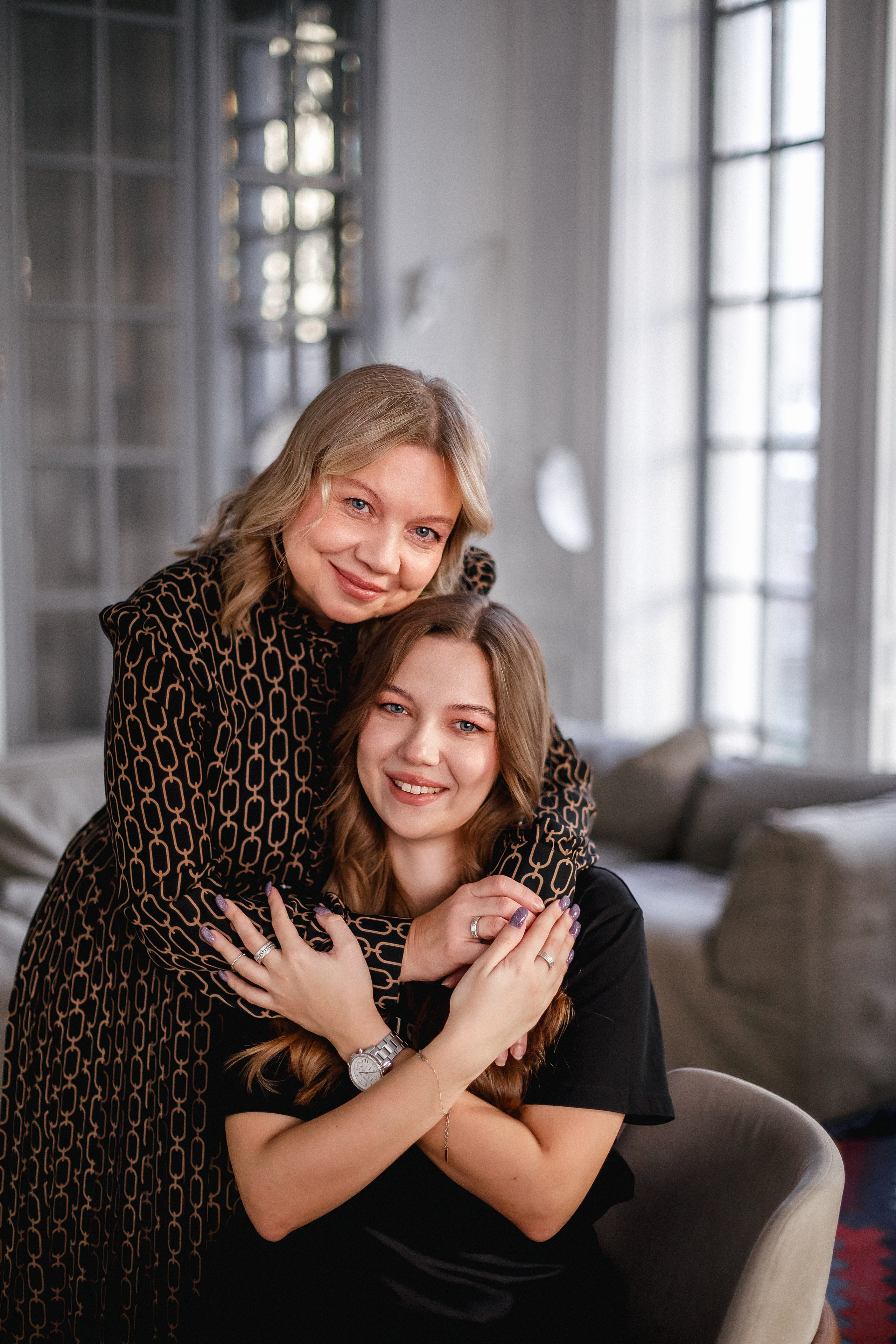 Виолетта и родители. Фотограф в Москве Базанова Дарья