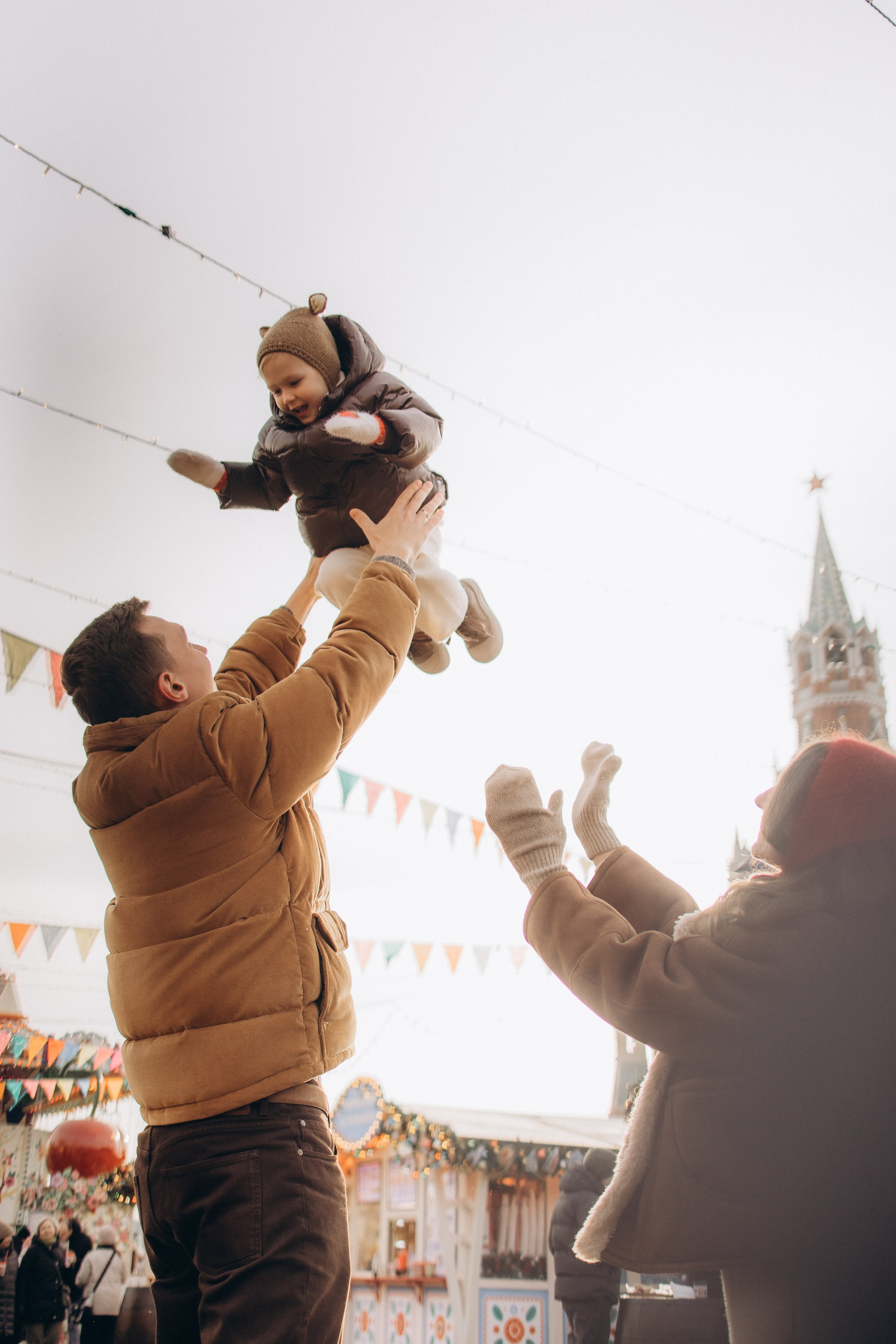 Новый год на ярмарке. Семейный фотограф Москва Наталия Осьмакова