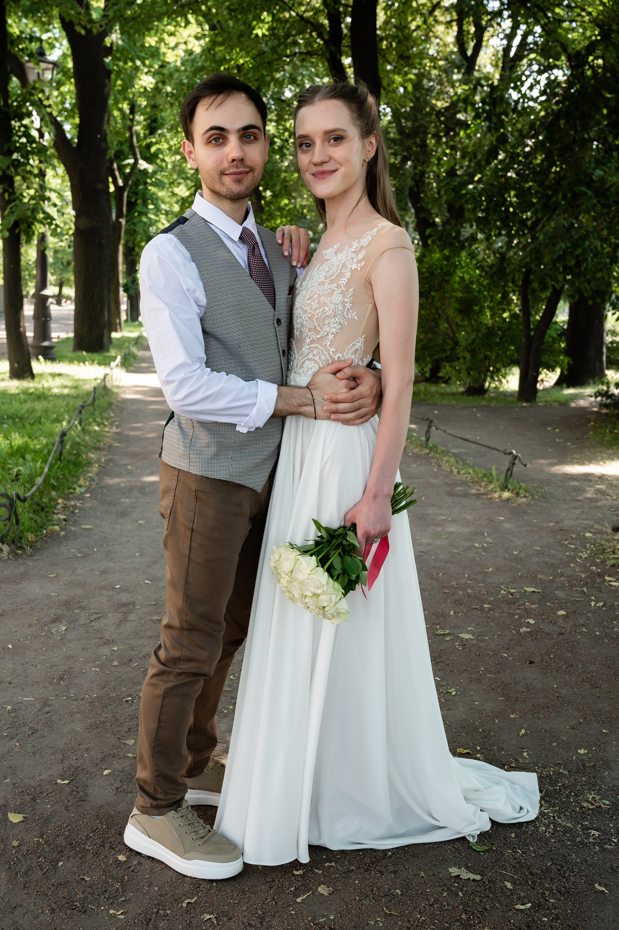 Зеркальный дворик. Свадебный и семейный фотограф из Санкт-Петербурга Климов Анатолий