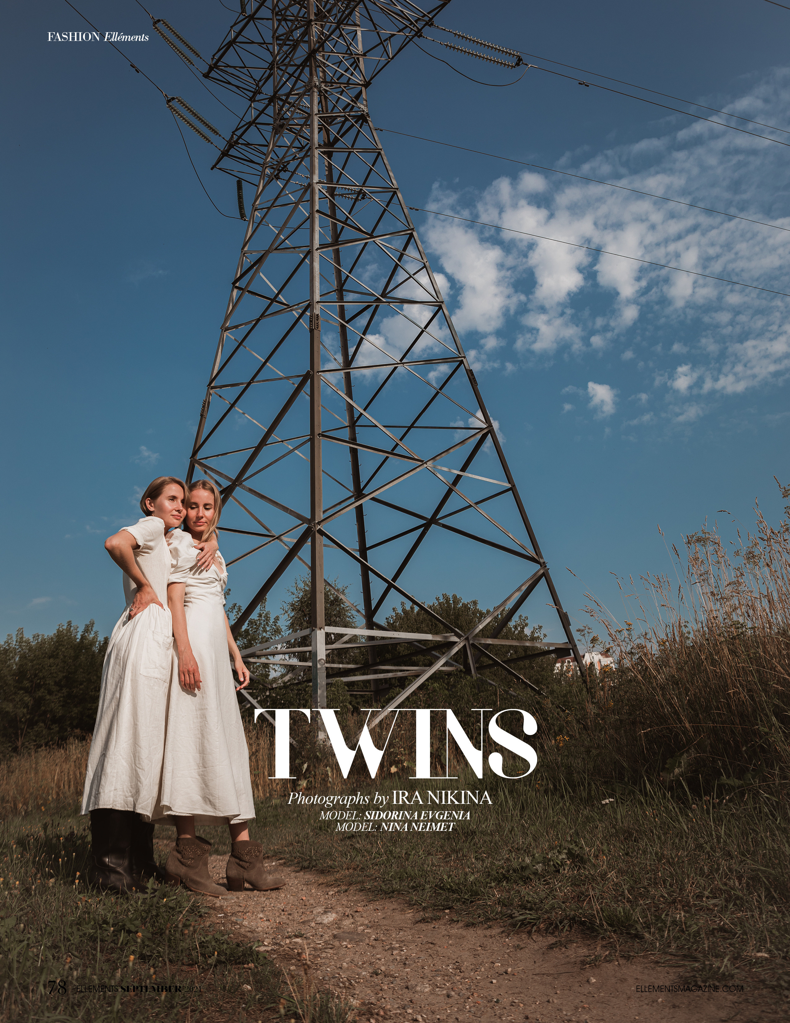 Ellements magazine. Фотограф в Москве Ира Никина