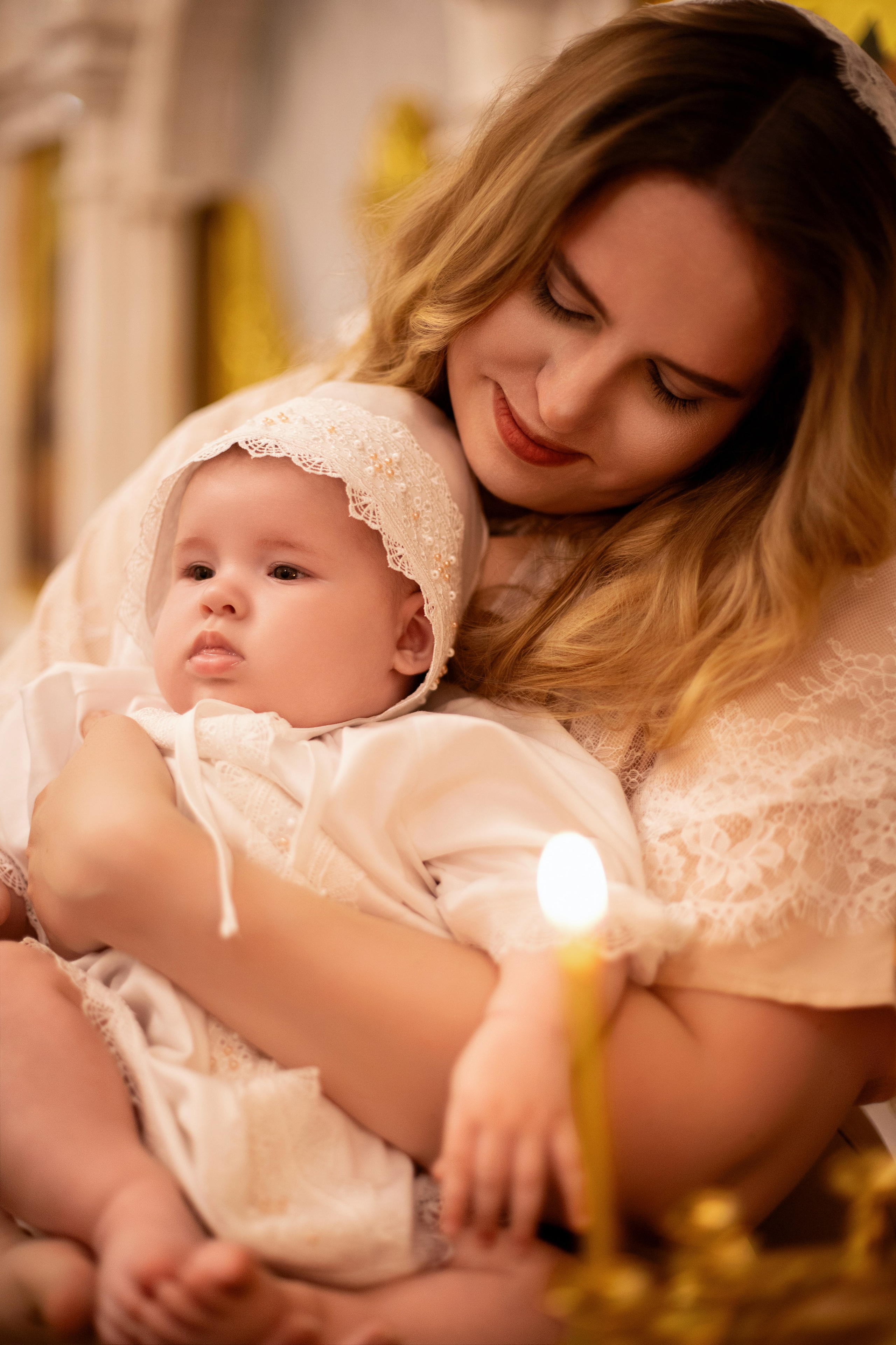 Таинство Крещения. Фотограф новорожденных в Москве Кристина Ткач
