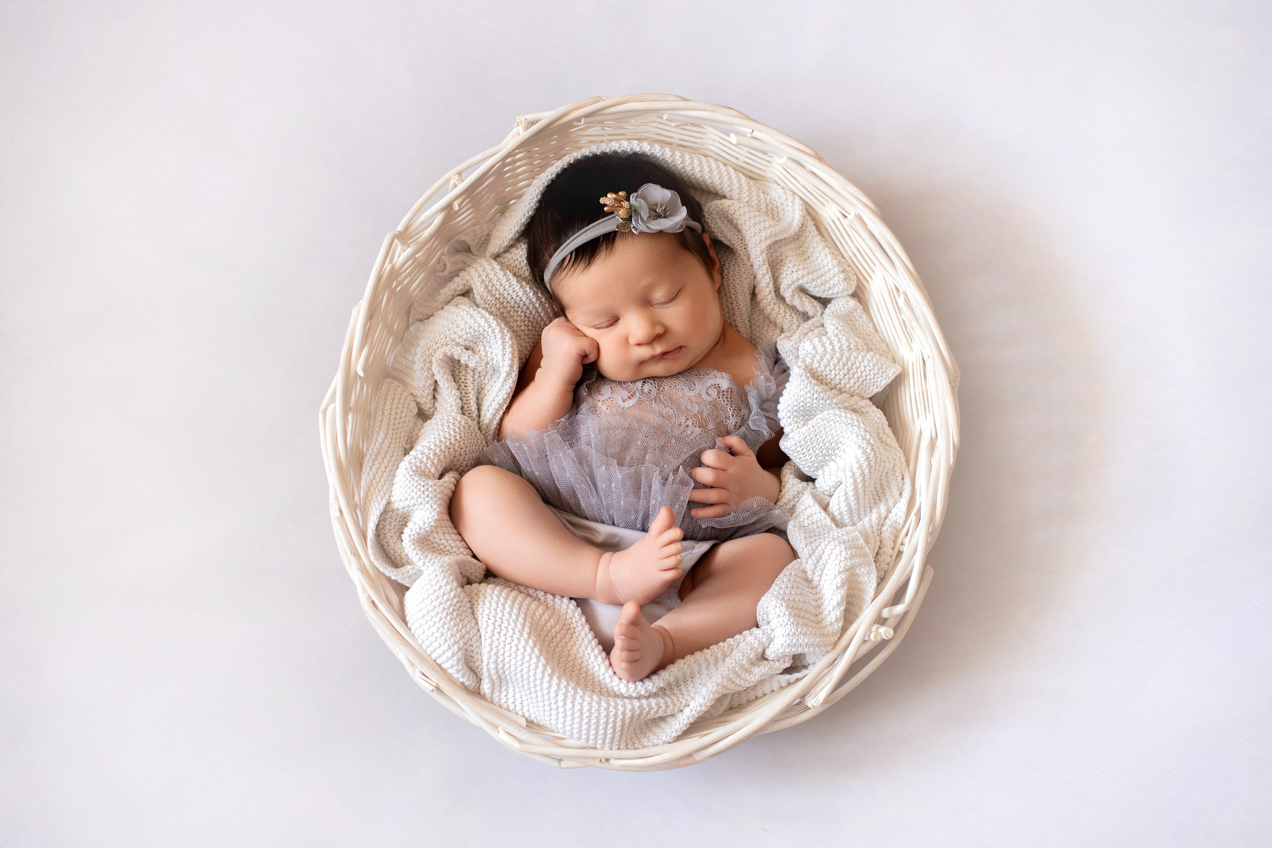 Newborn — Девочки. Фотограф новорожденных в Москве Кристина Ткач