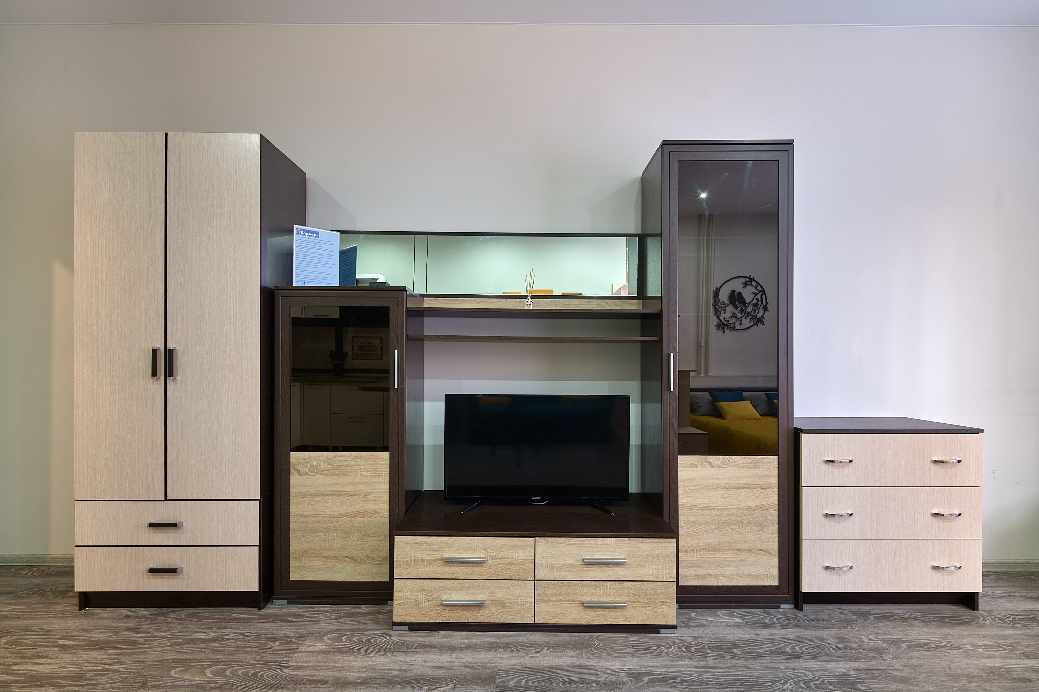 Однушка для посуточной сдачи. Заказчик — АН «Борисов». Главная