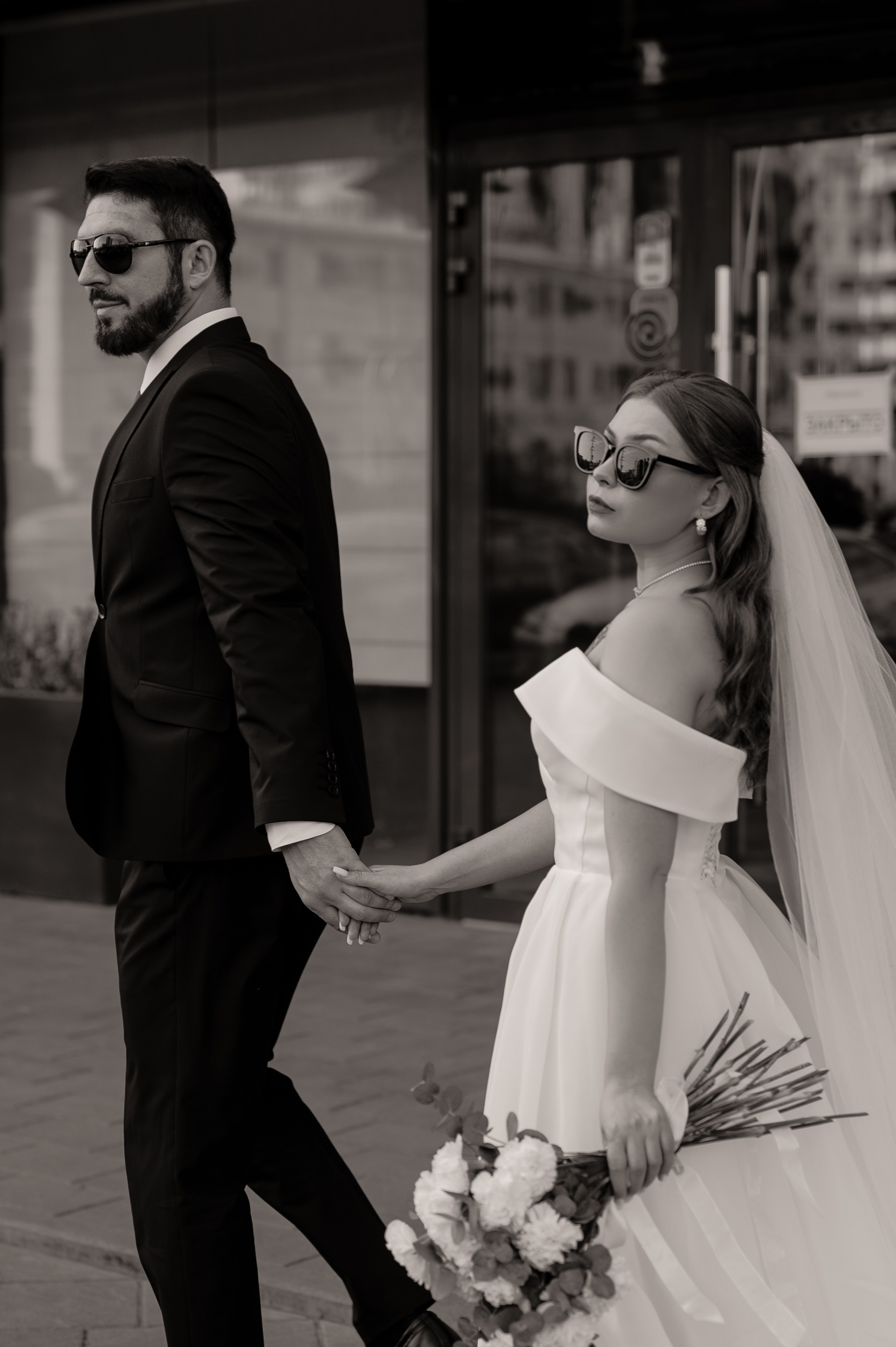 Свадьба загс и прогулка. Свадебный и семейный фотограф в Краснодаре Алина Мельник