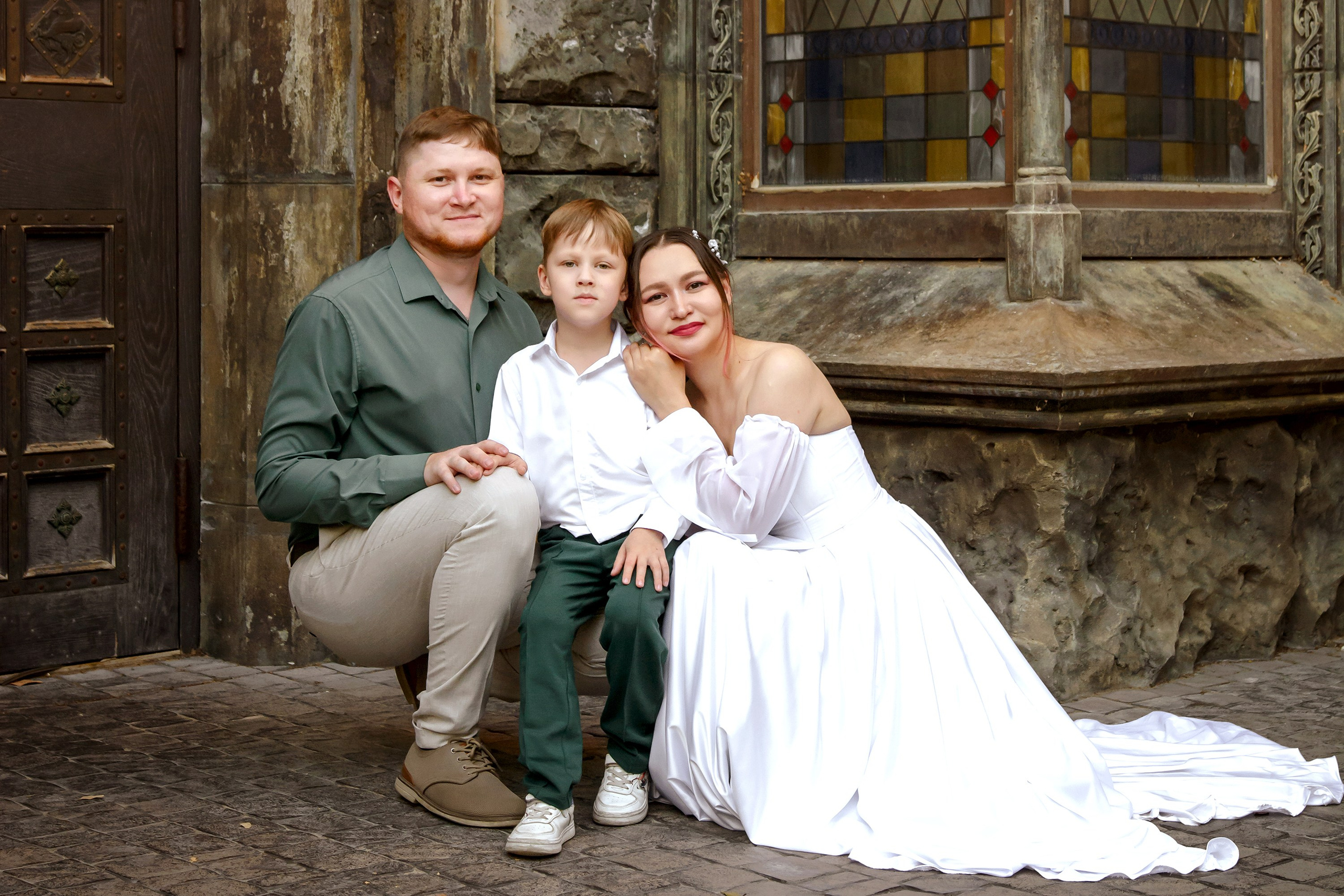 Семейная фотосессия у Замка Гарибальди. Фотограф Оксана Сафонова