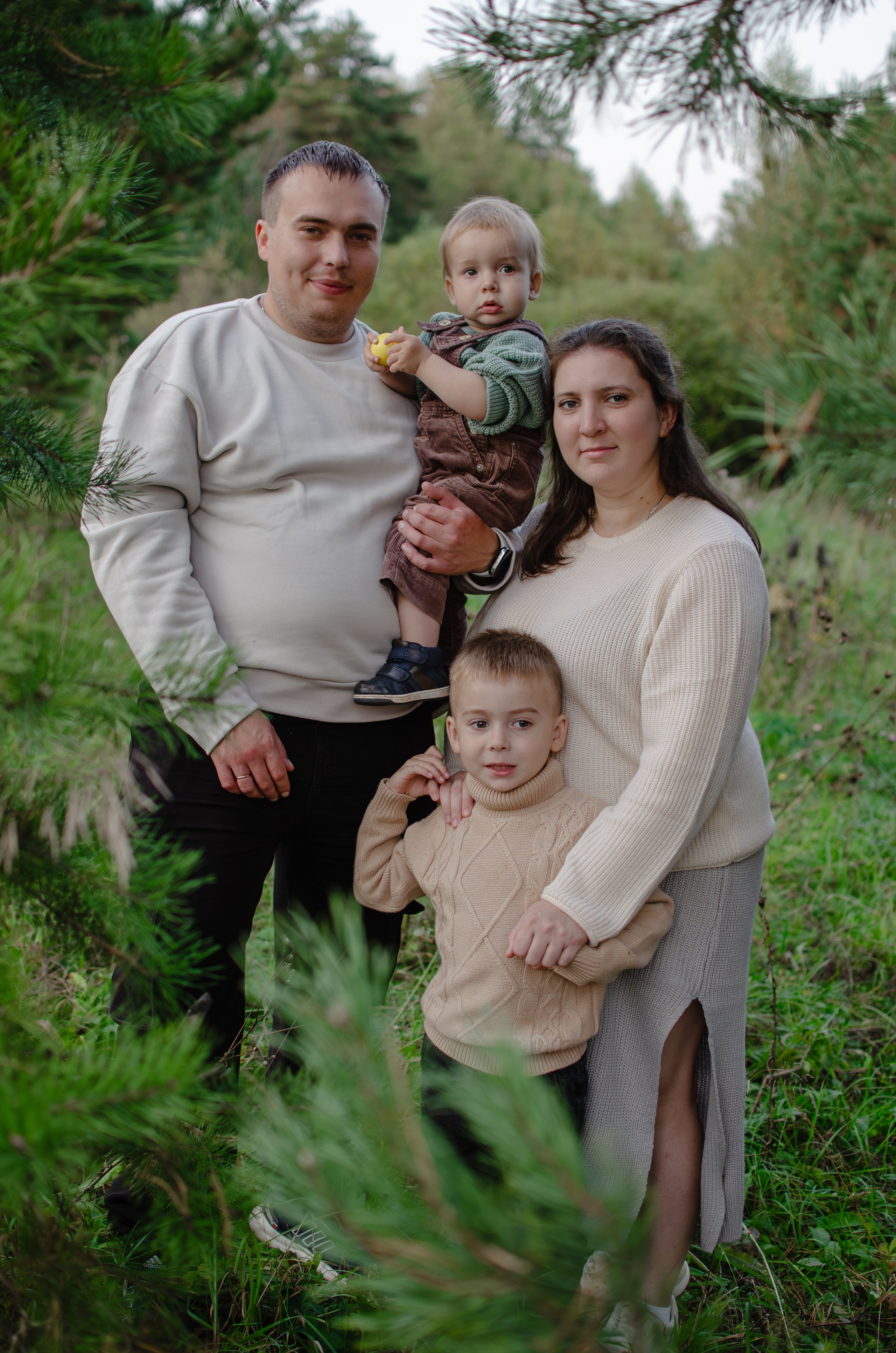 Алина и её семья. Светлана Агалакова Фотограф