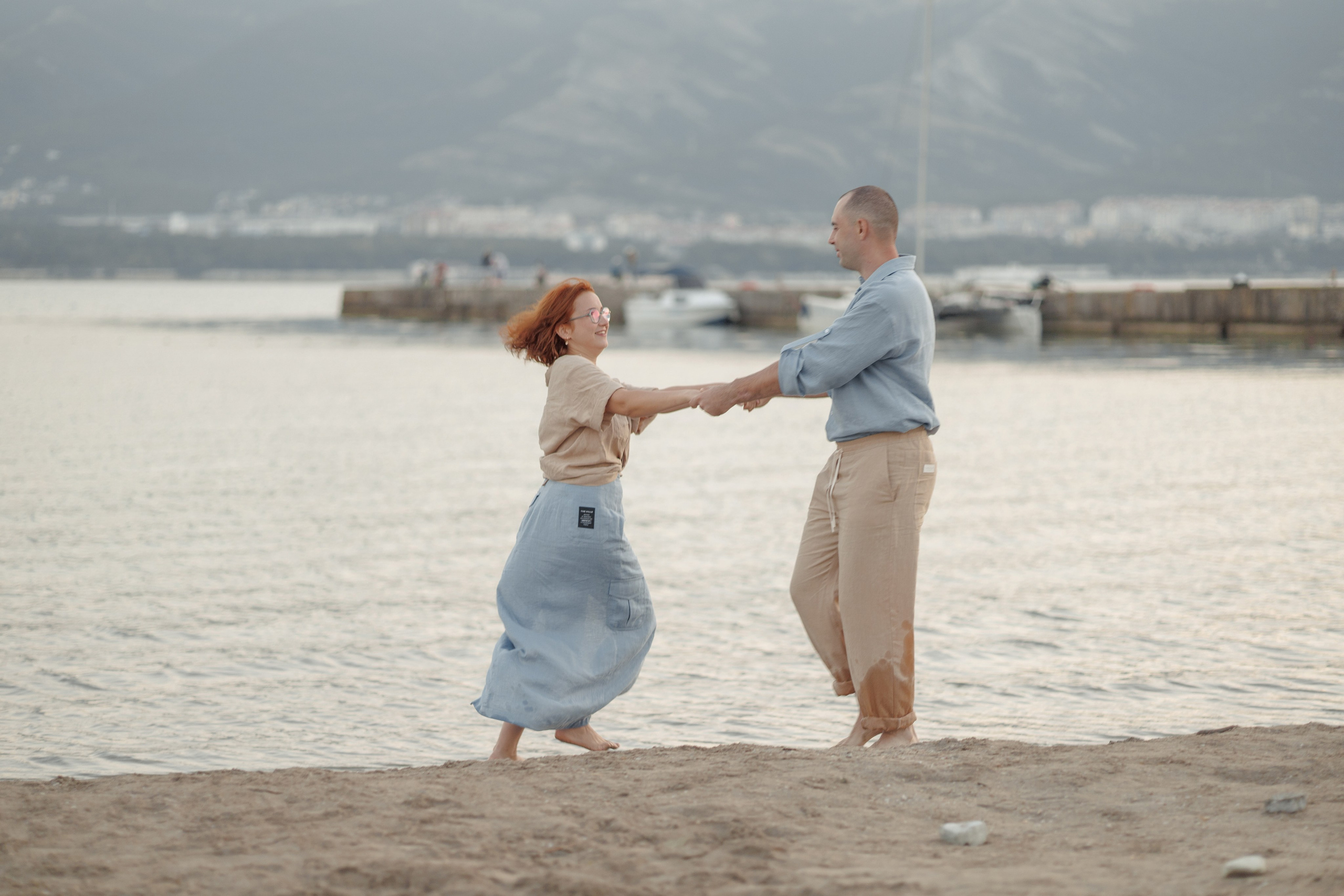 История любви на рассвете. Семейный и портретный фотограф в Геленджике Любовь Бодрова