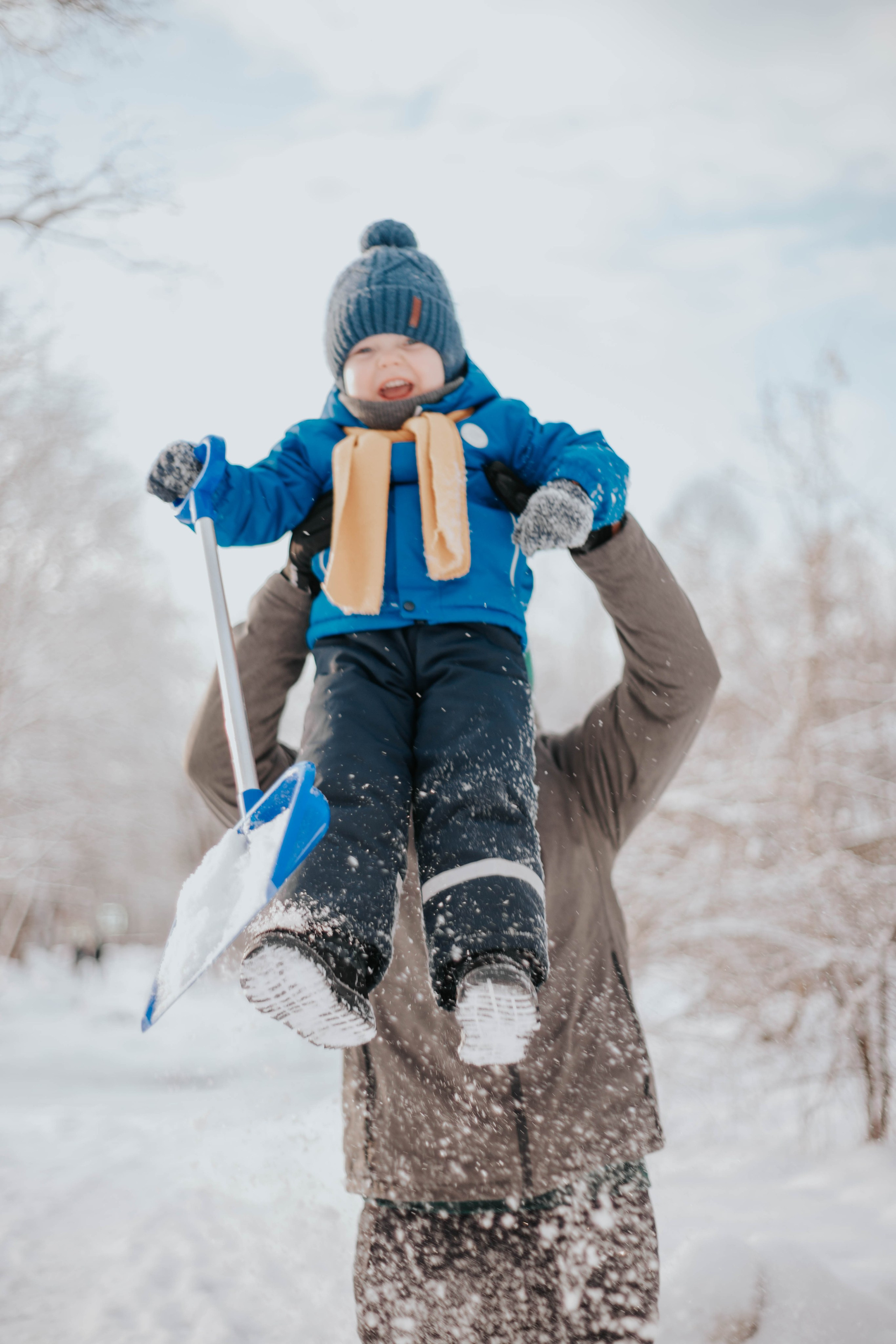 Детская зимняя прогулка. Фотограф Ногинск | Черноголовка Ева Быковских
