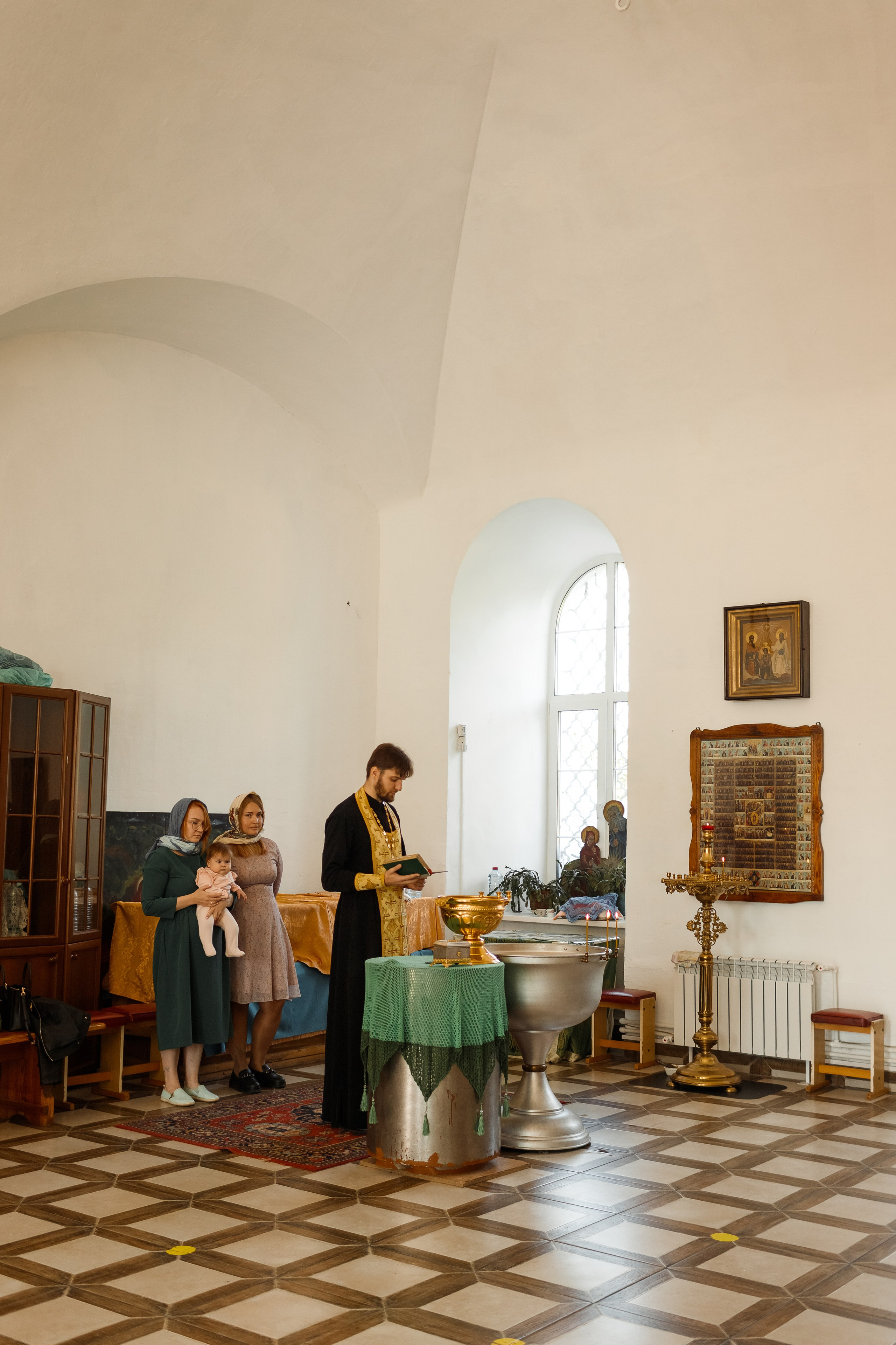 Крещение. Фотограф новорождённых Ярославль. Детский и семейный фотограф Анна Салова