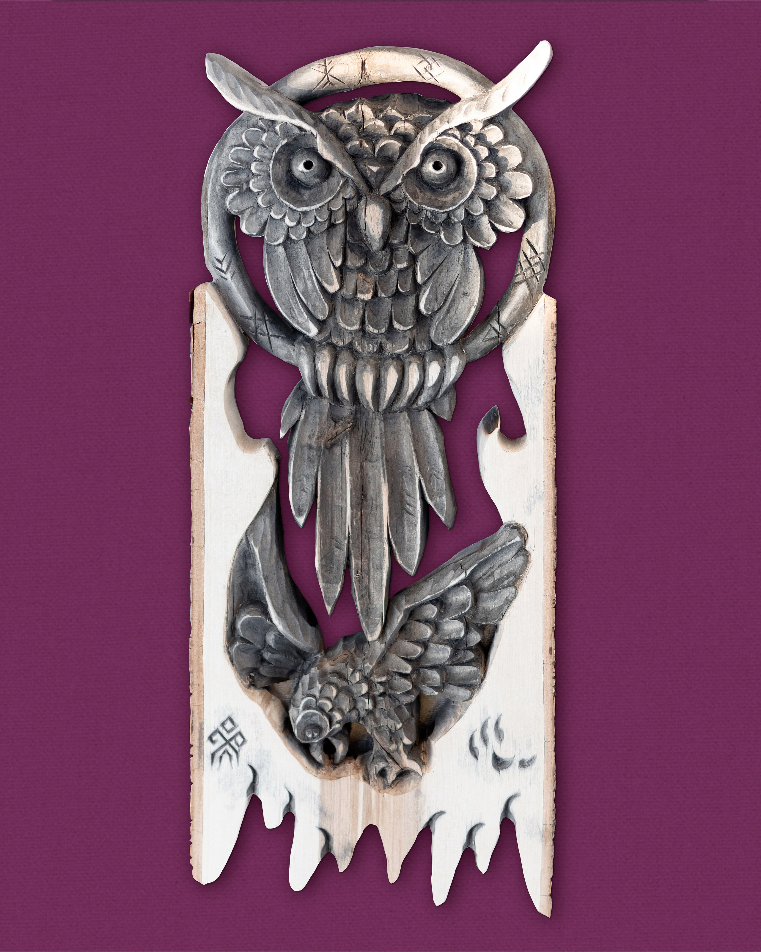 Сова - картина, уникальная ручная работа