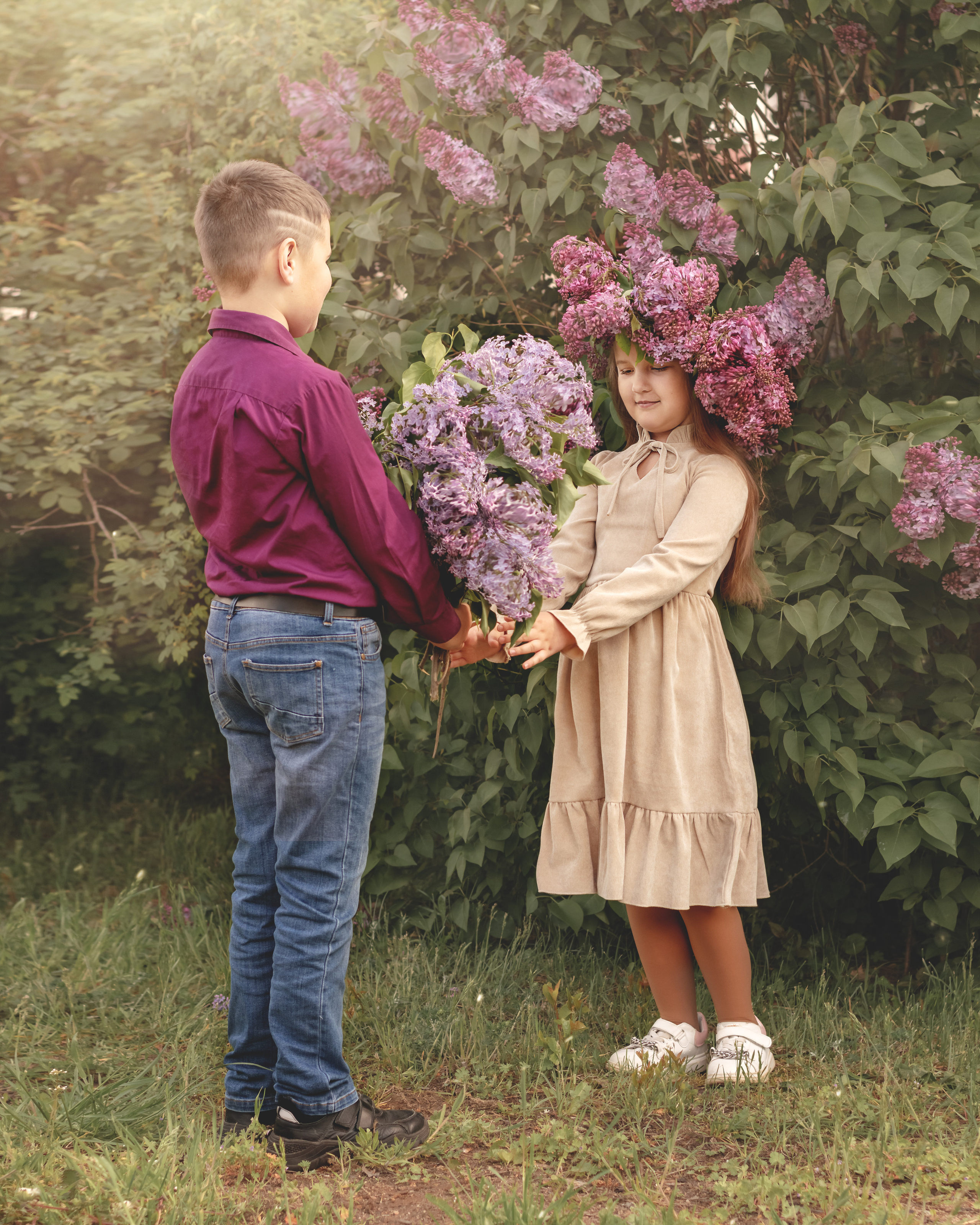 Сиреневое настроение. Детский и семейный фотограф Шклов, Могилев и вся Беларусь