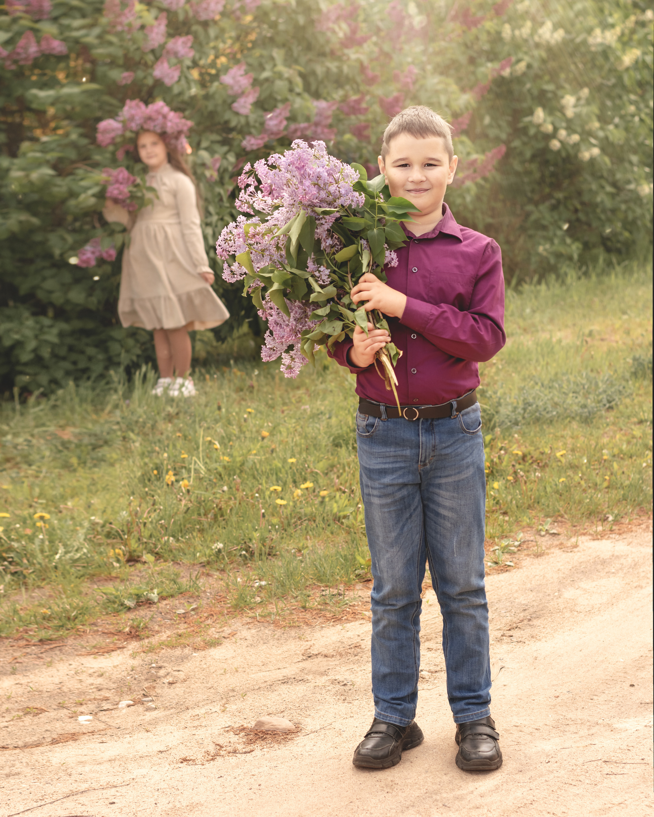 Сиреневое настроение. Детский и семейный фотограф Шклов, Могилев и вся Беларусь