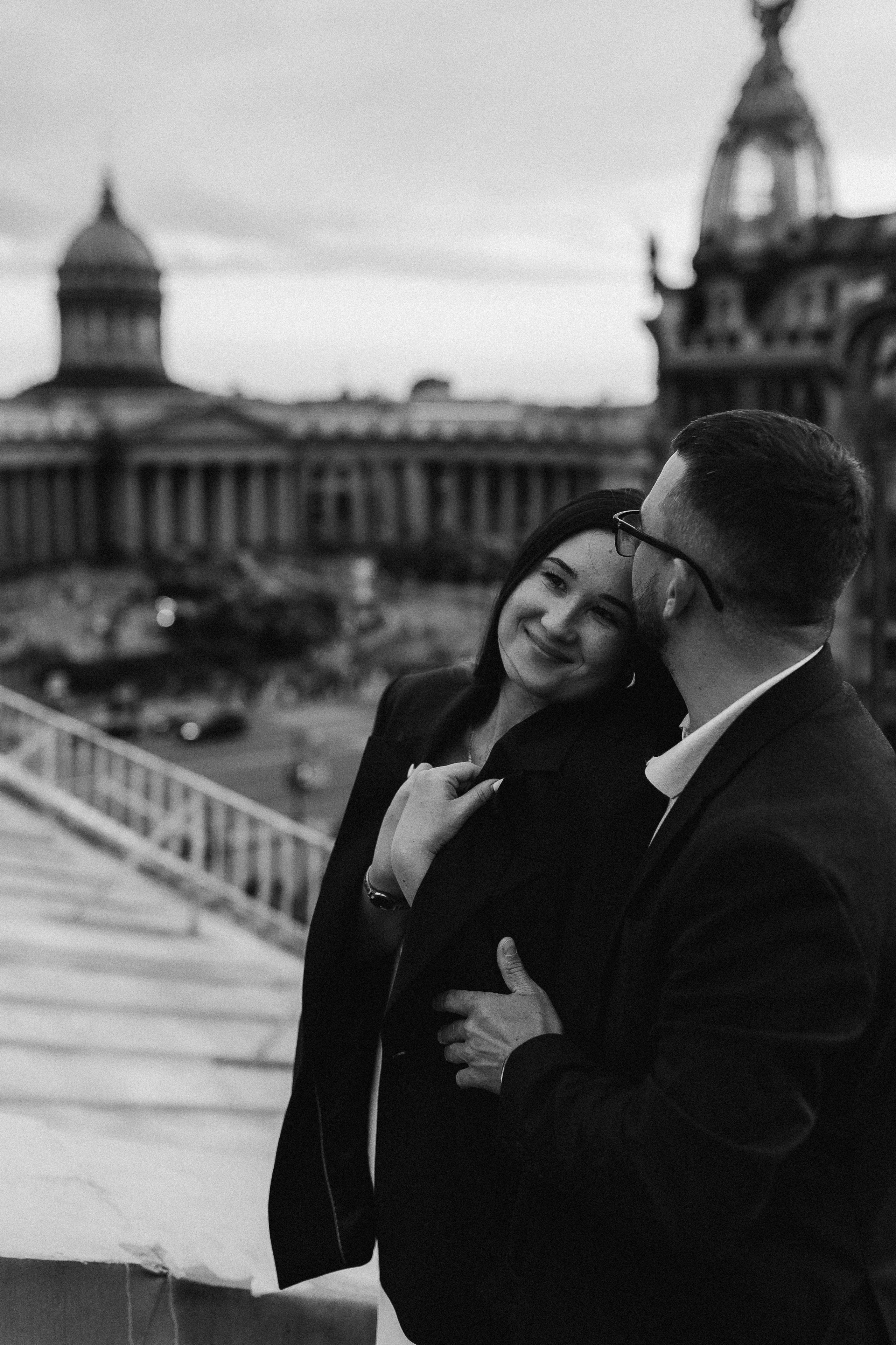 LoveStory на крышах Питера. Фотограф Санкт-Петербург Князева Елизавета