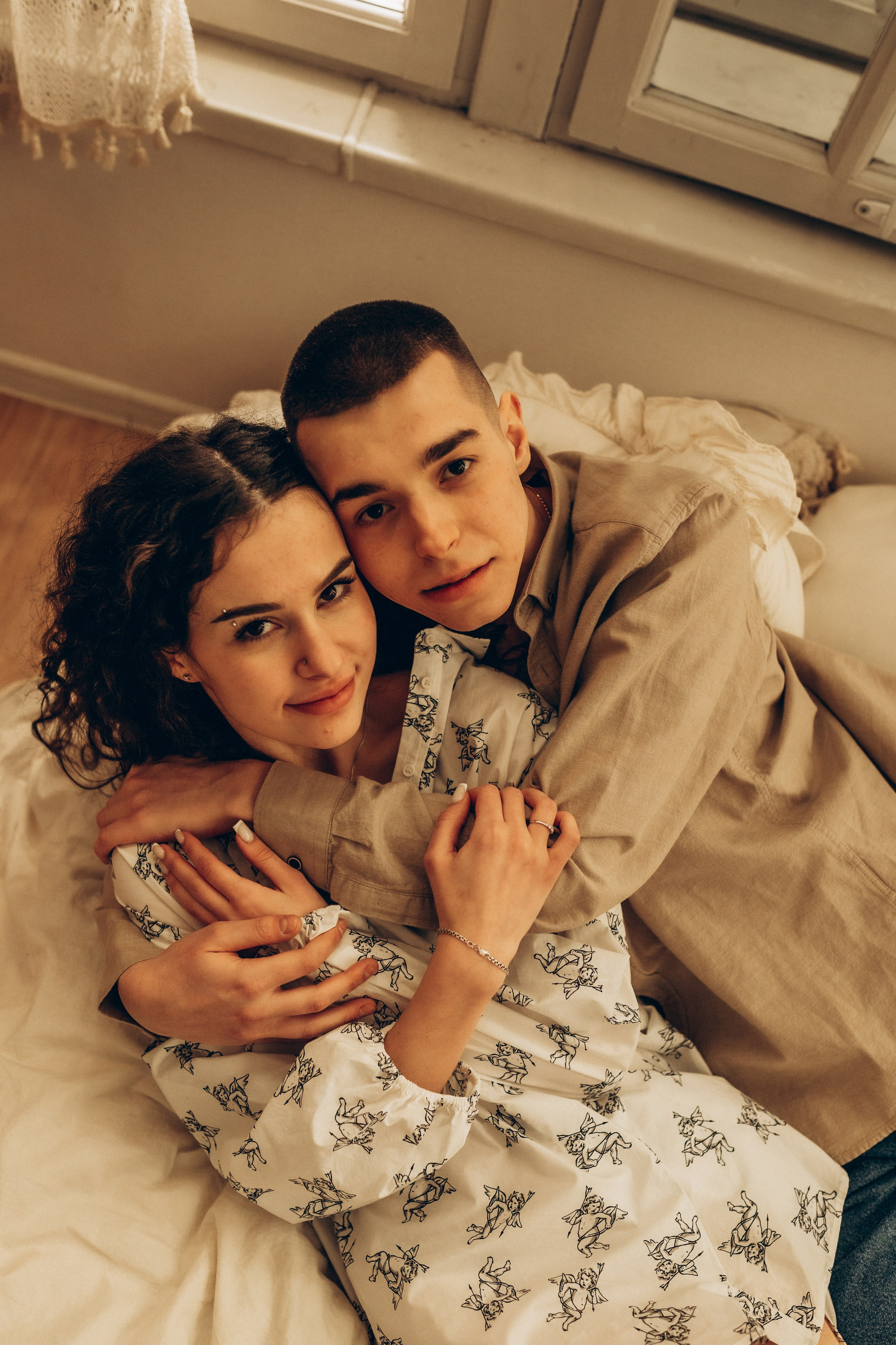 LoveStory Никита и Лиза в студии. Фотограф Санкт-Петербург Князева Елизавета