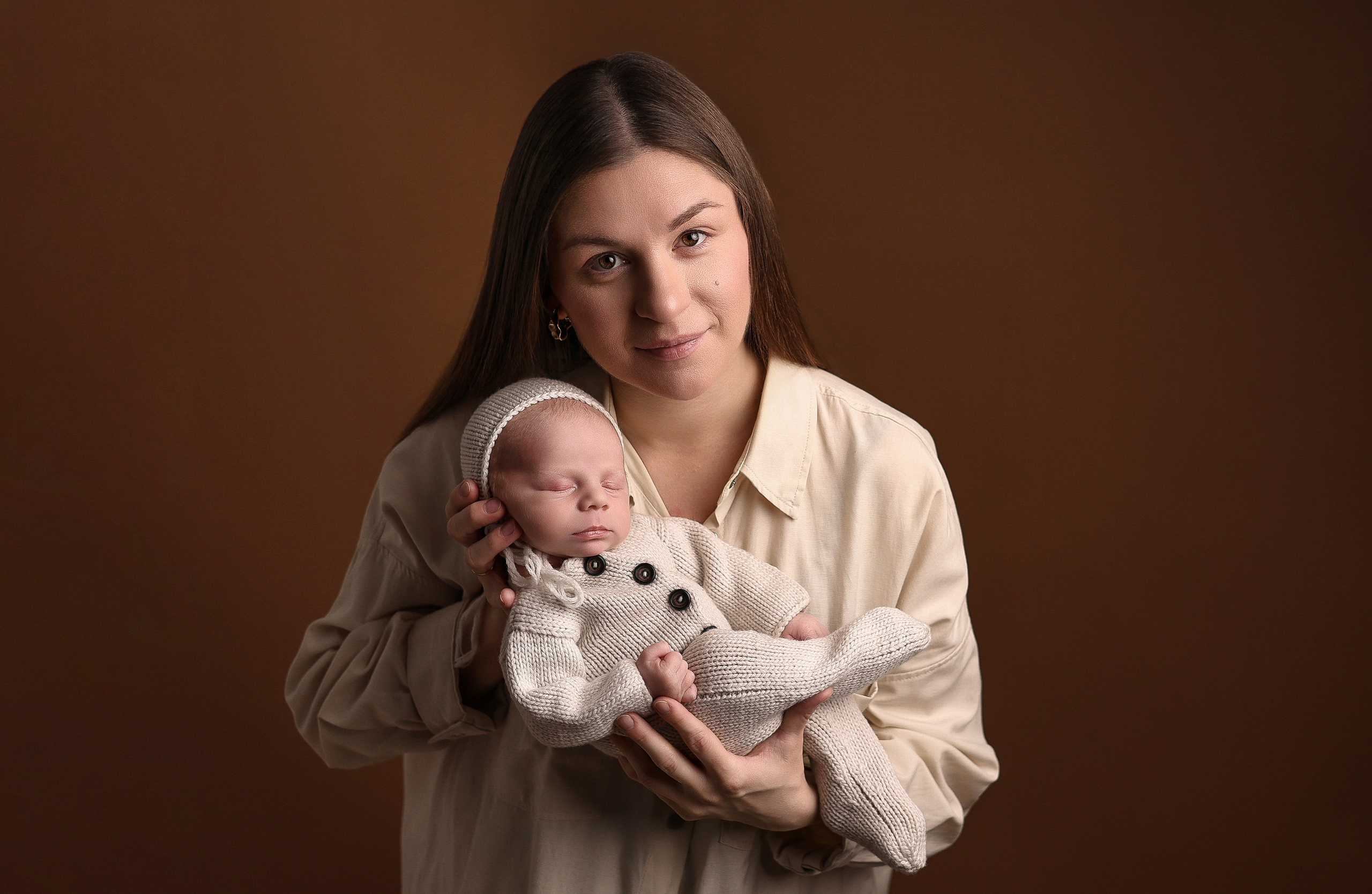 Съёмка с родителями. Фотограф новорожденных в Воткинске Илона Урванцева