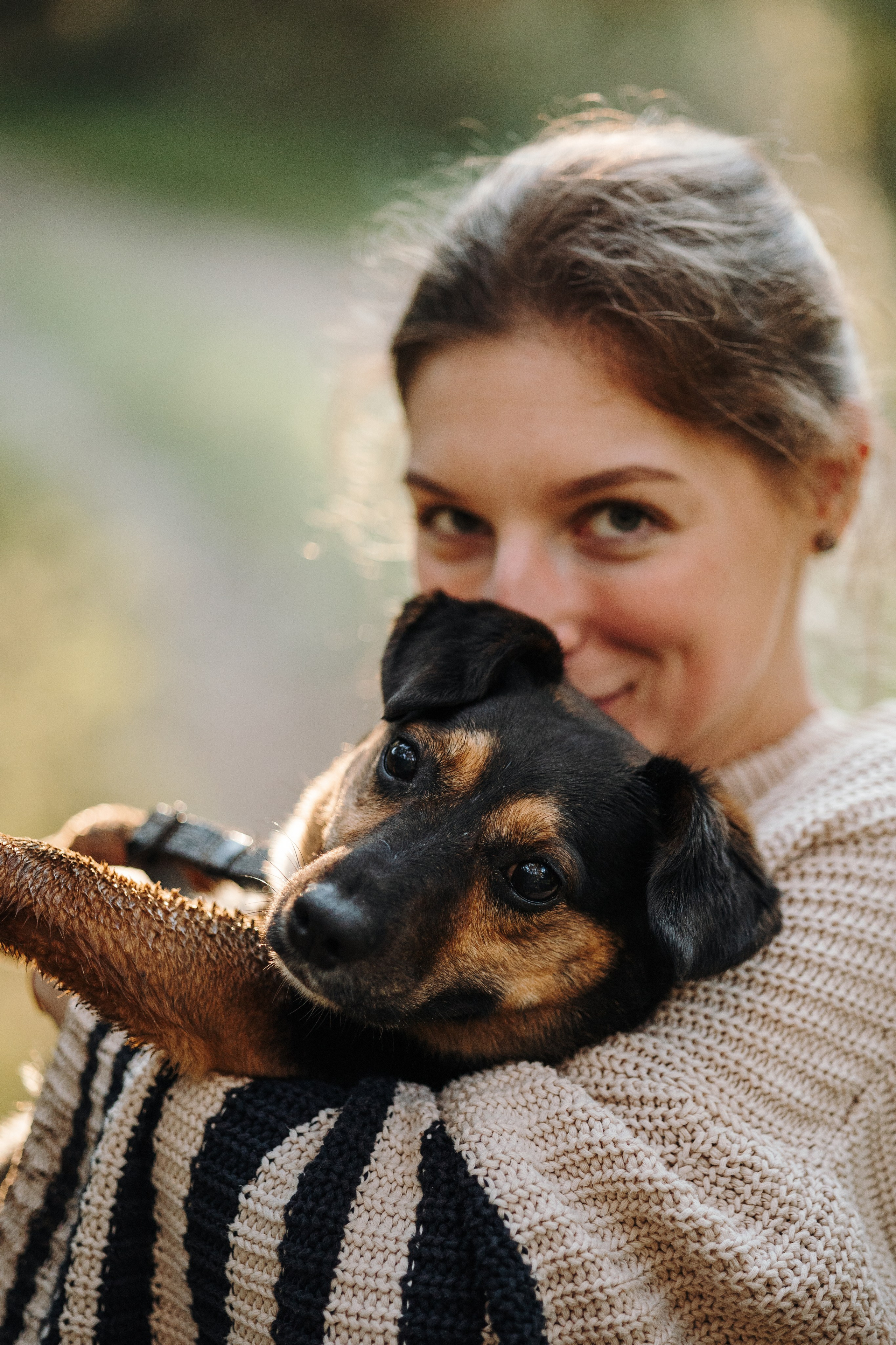 Ольга и Рекс. Фотограф — Анималист | Санкт-Петербург