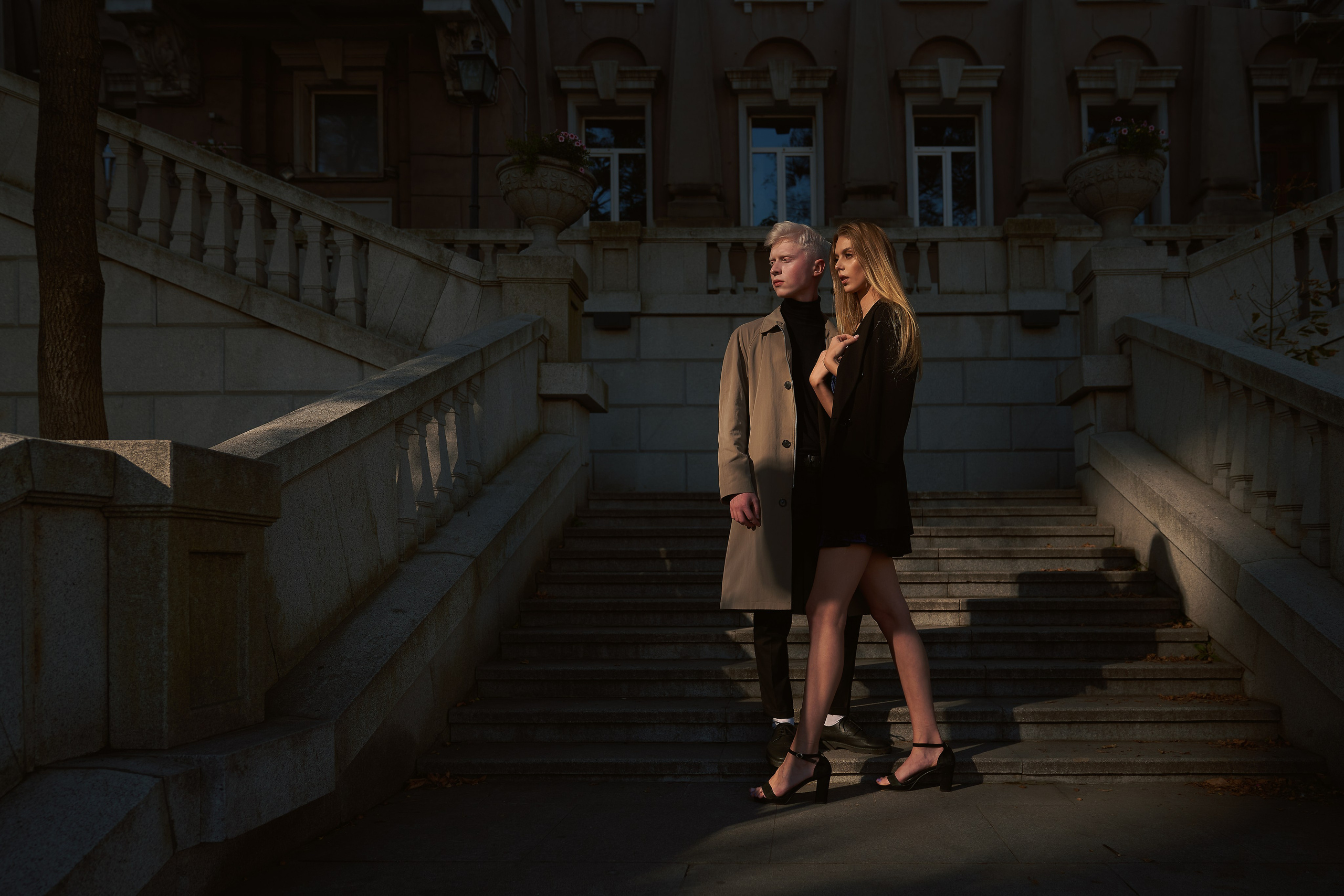 Естественный свет на улице