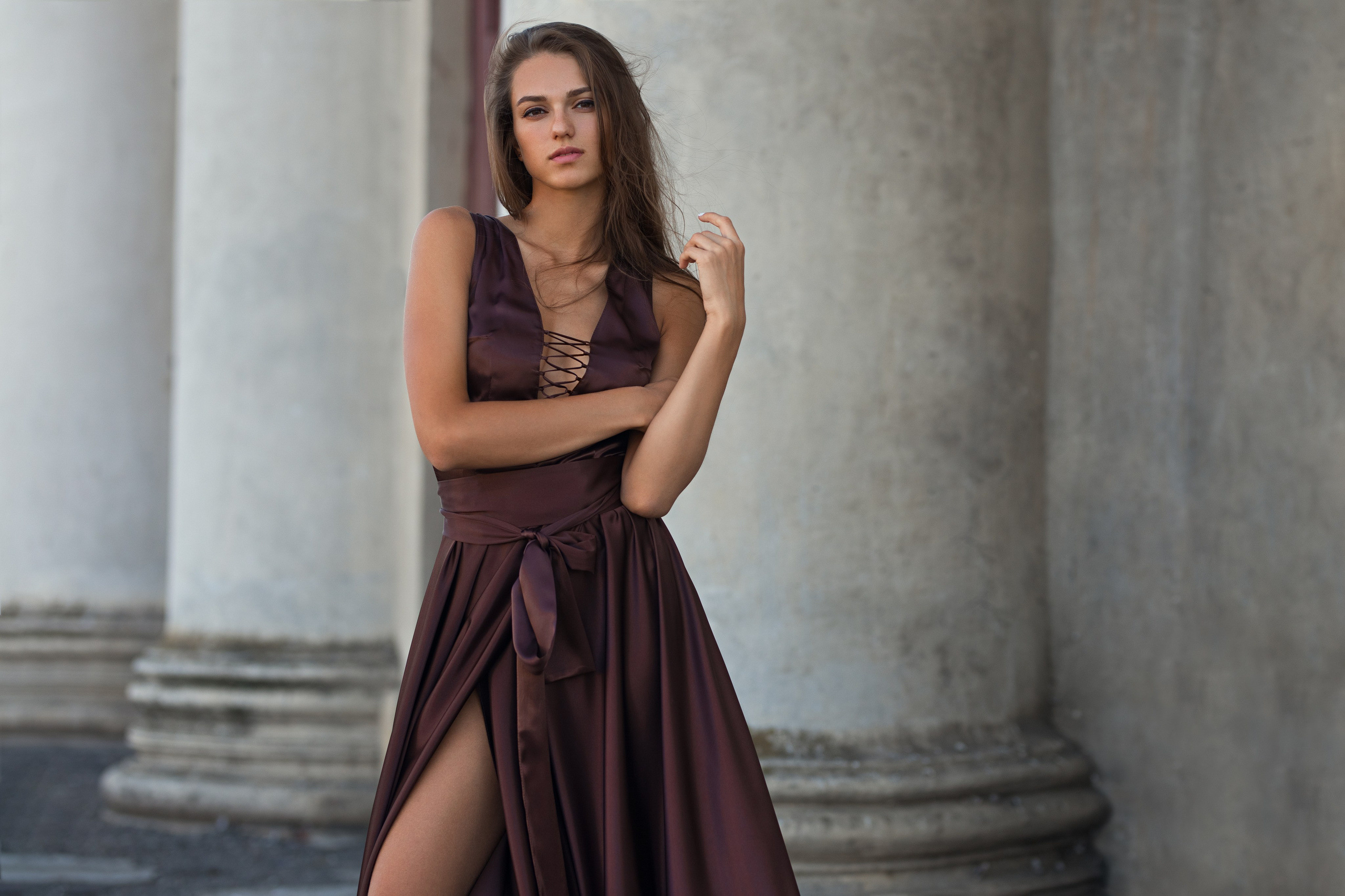 Фотосет у дома культуры в с. Стрелица и в Белом Колодце с Маргаритой для «себя»