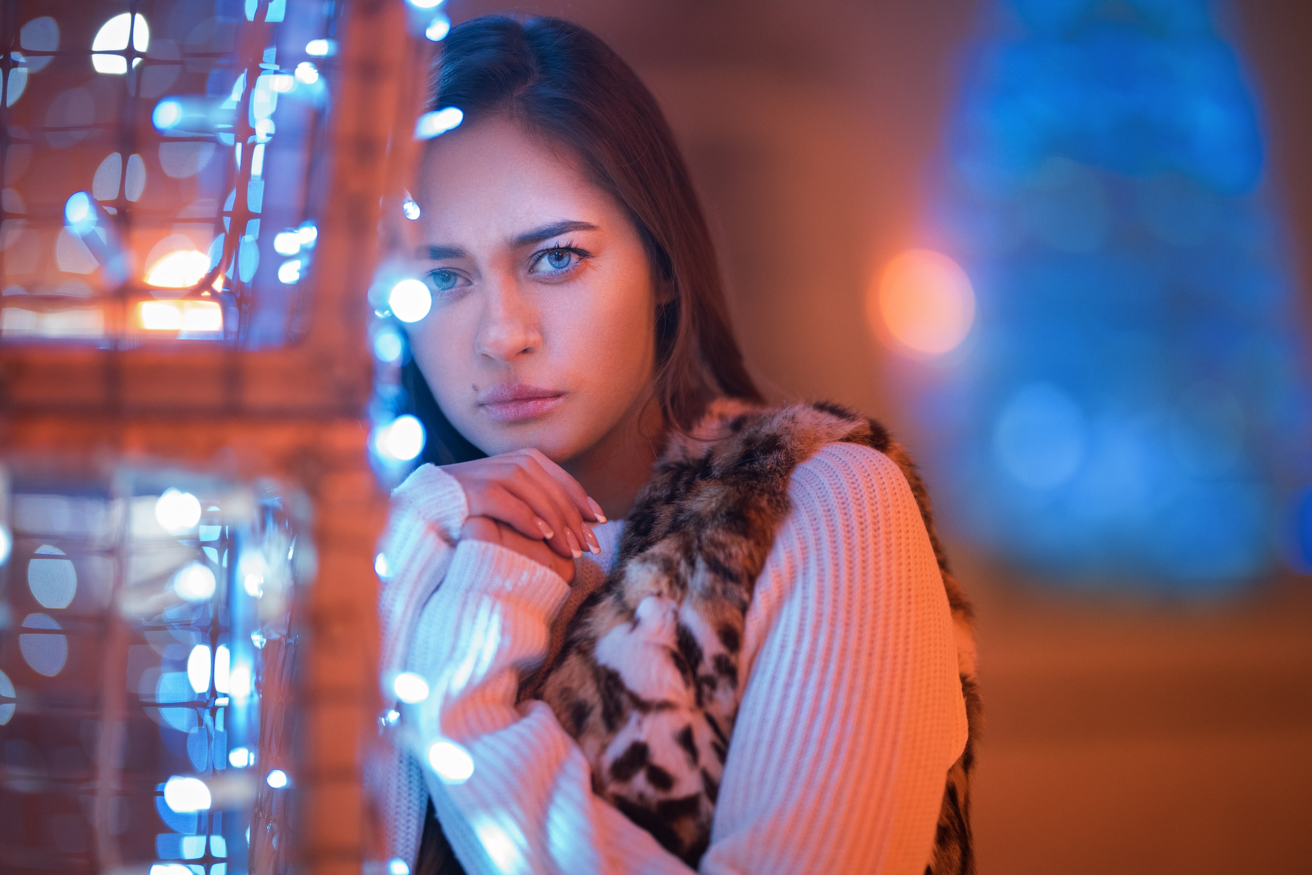 Ночная новогодняя съемка с Ольгой для «себя»