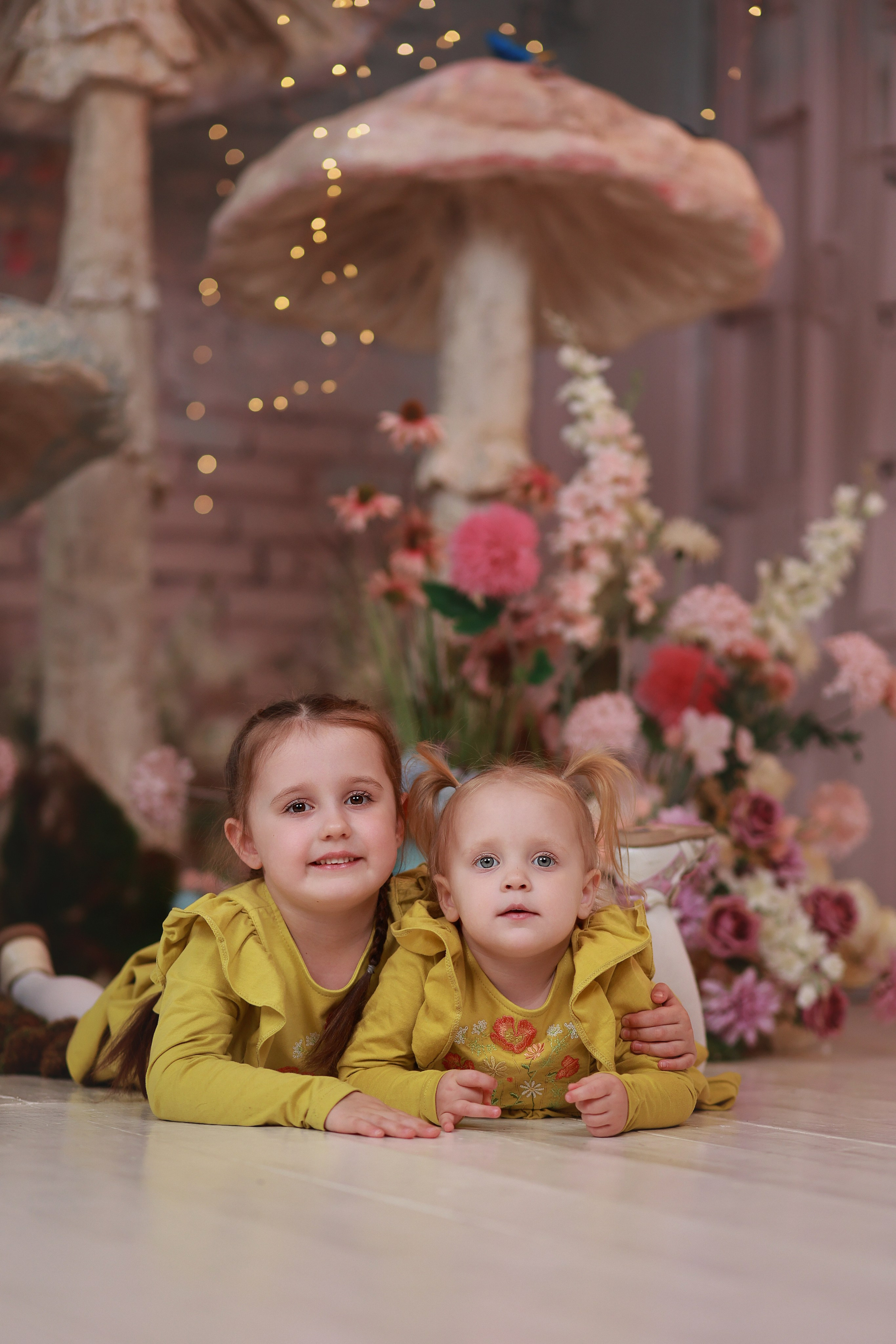 Фотопроект с козочкой и кроликами. Детский семейный фотограф Краснодар