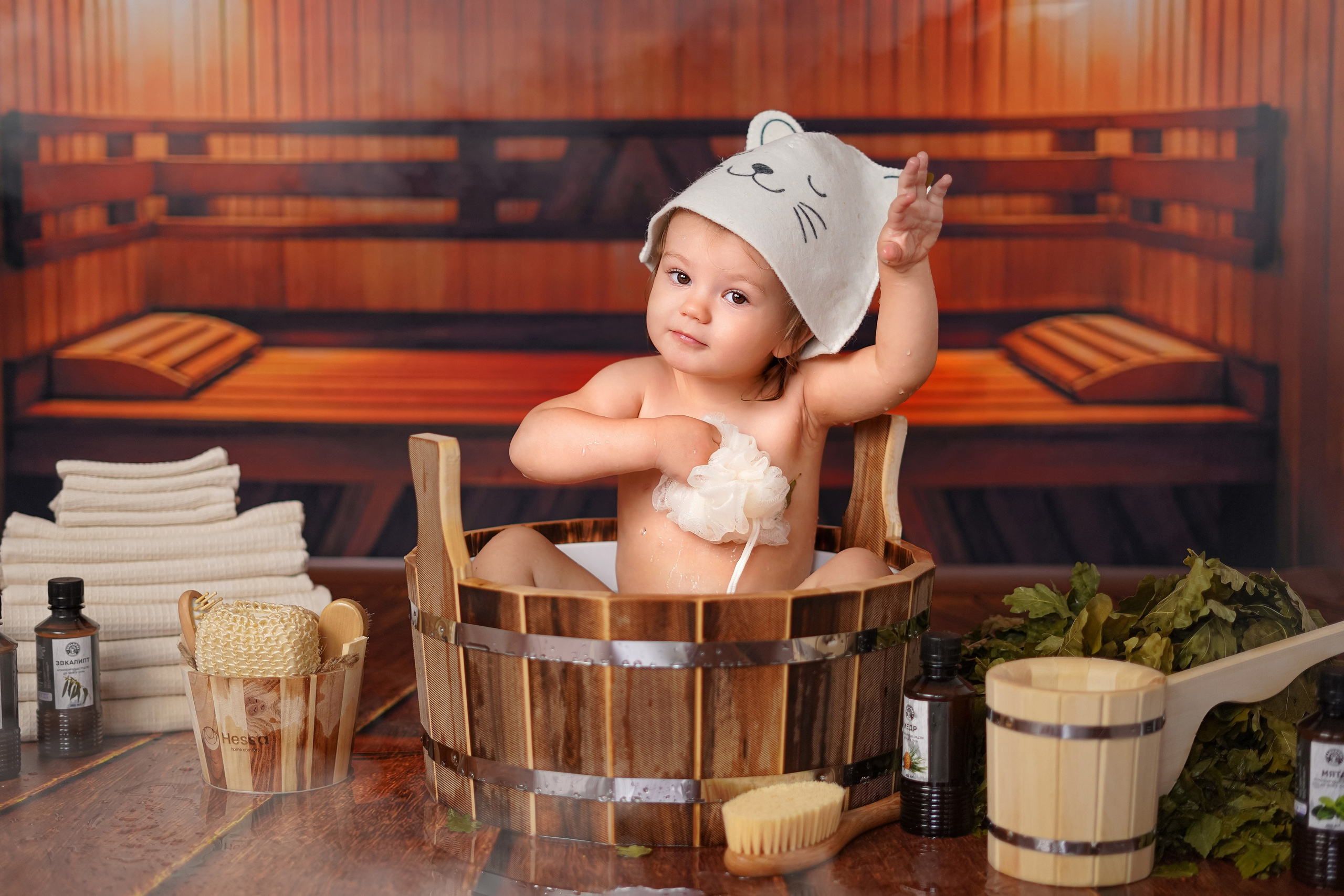 Банька. Детский семейный фотограф Краснодар