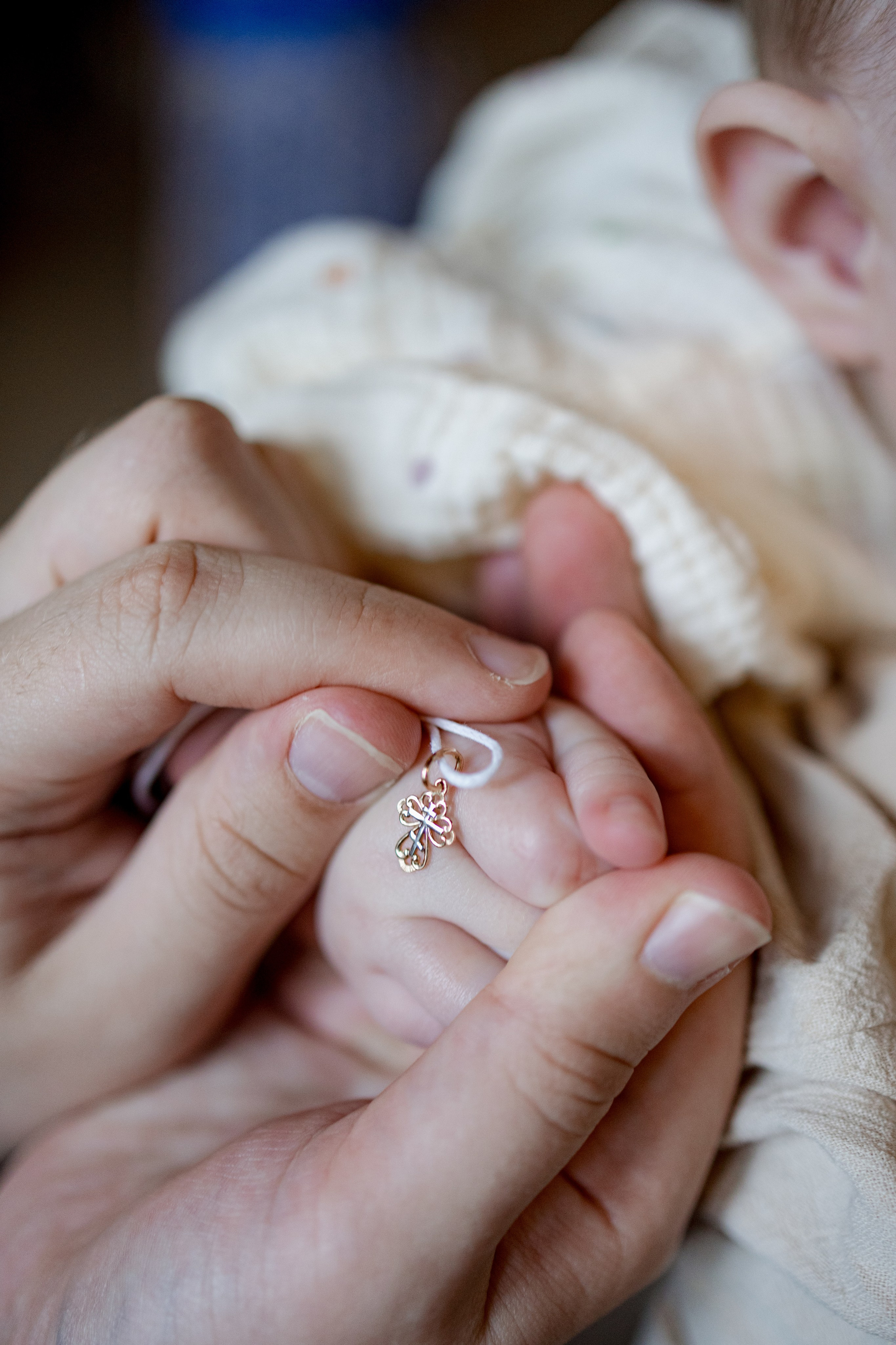Таинство Крещения Веры. Фотограф новорождённых Newborn Москва