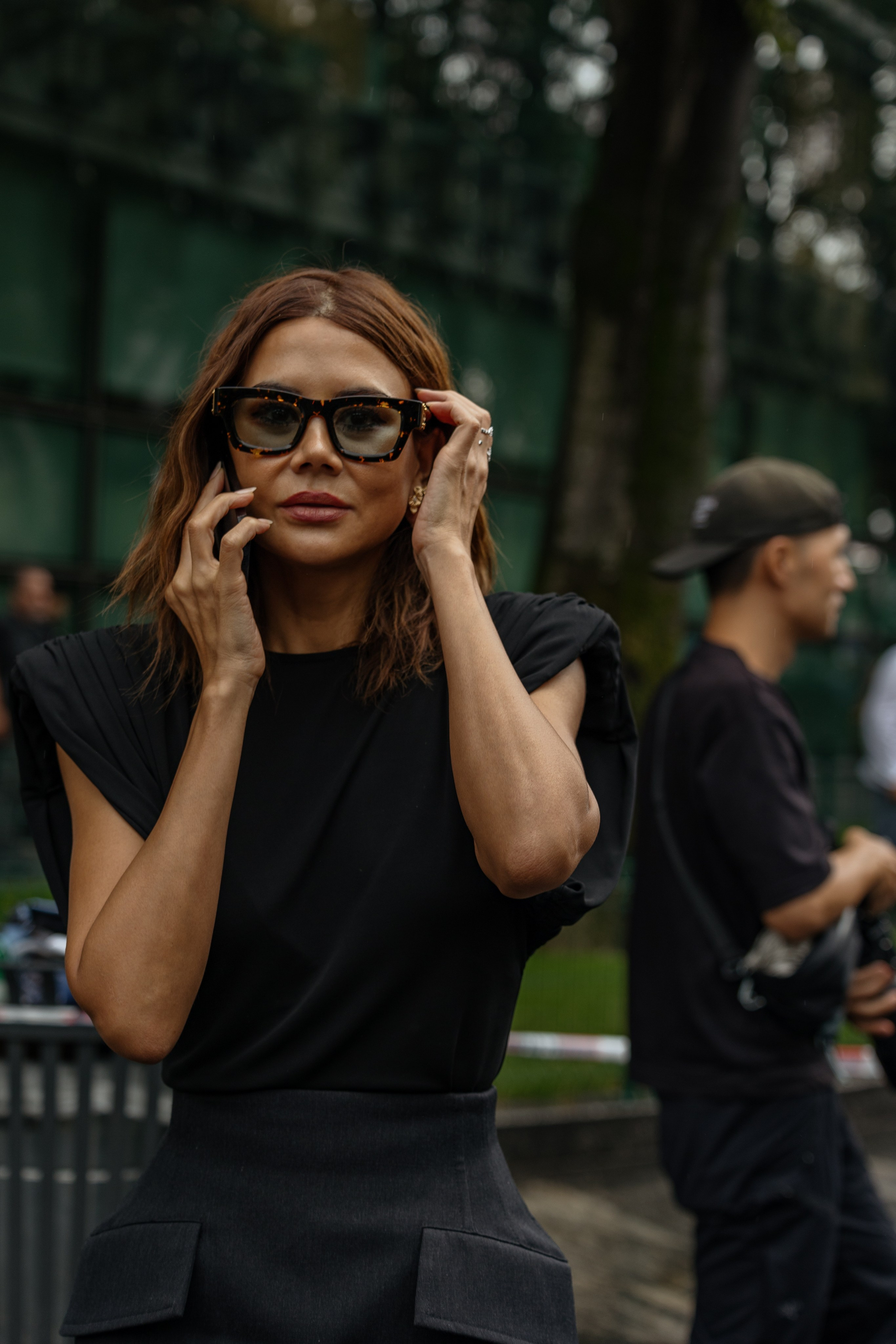 MFW SPRING/SUMMER 2024 EMPORIO ARMANI. Photographer in Milan Ivan Goncharov