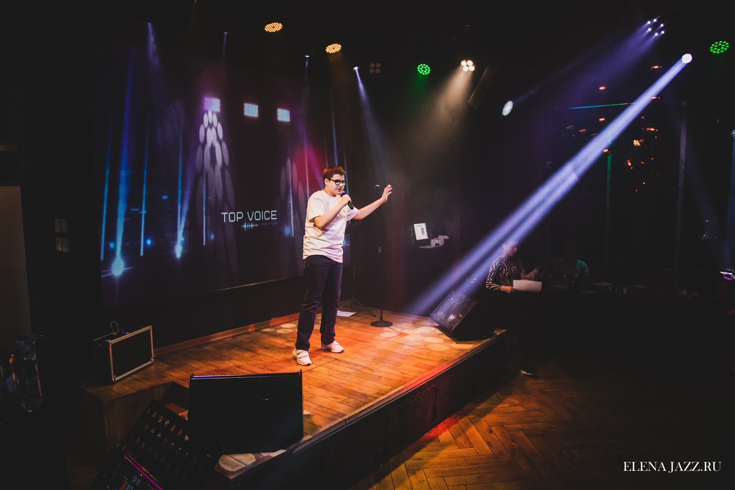 Отчетный концерт студии «TOP VOICE». Репортажный фотограф Елена Джаз в Москва