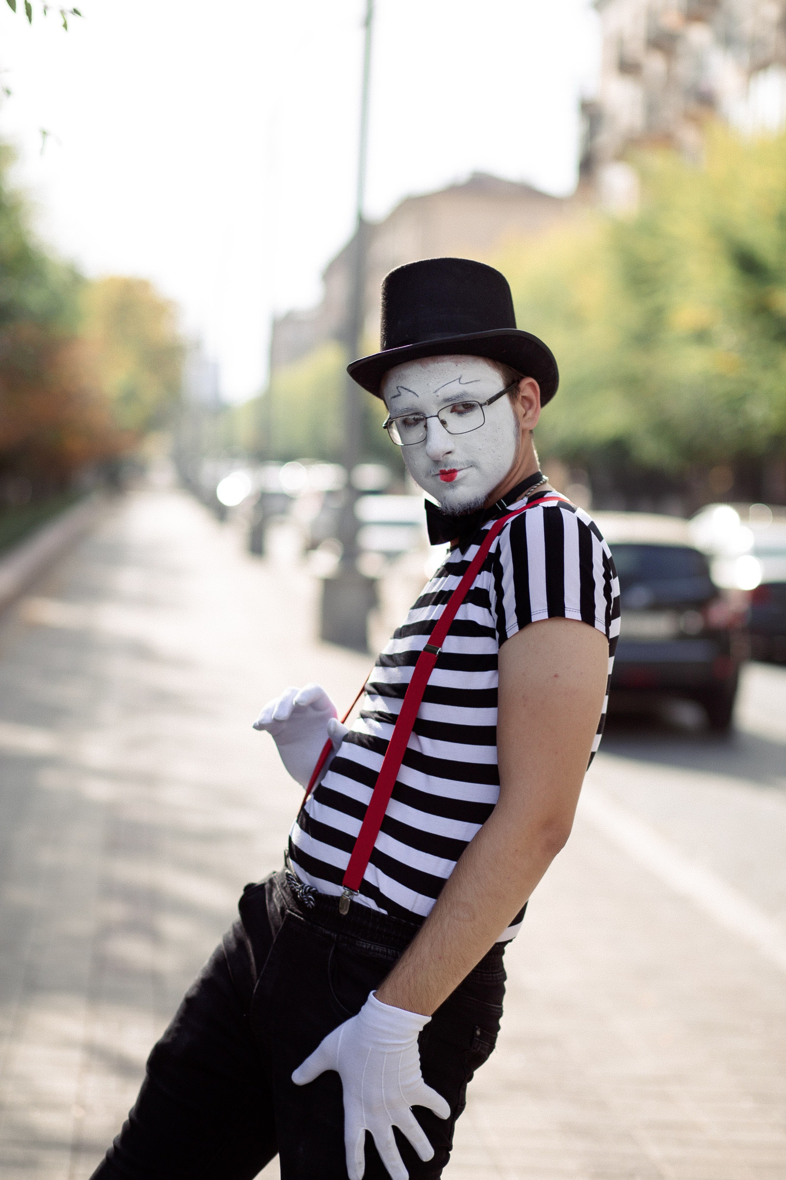 Мимы. Фотограф Крохин Олег