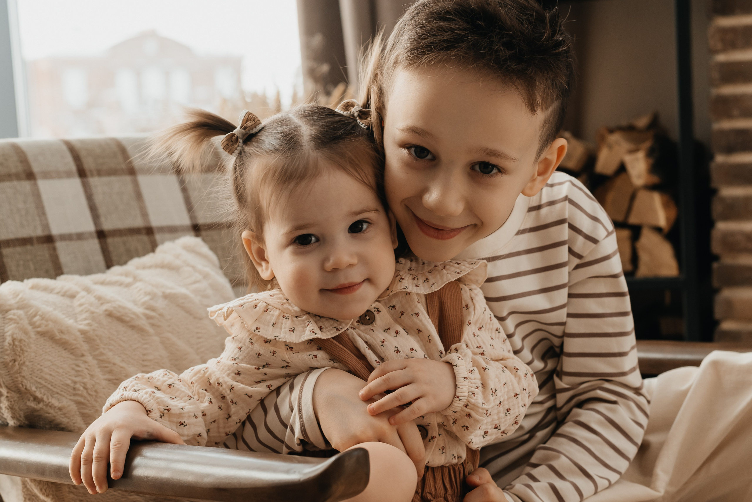 Семейная фотосессия в студии-дом. Семейный и детский фотограф Кущ Наташа