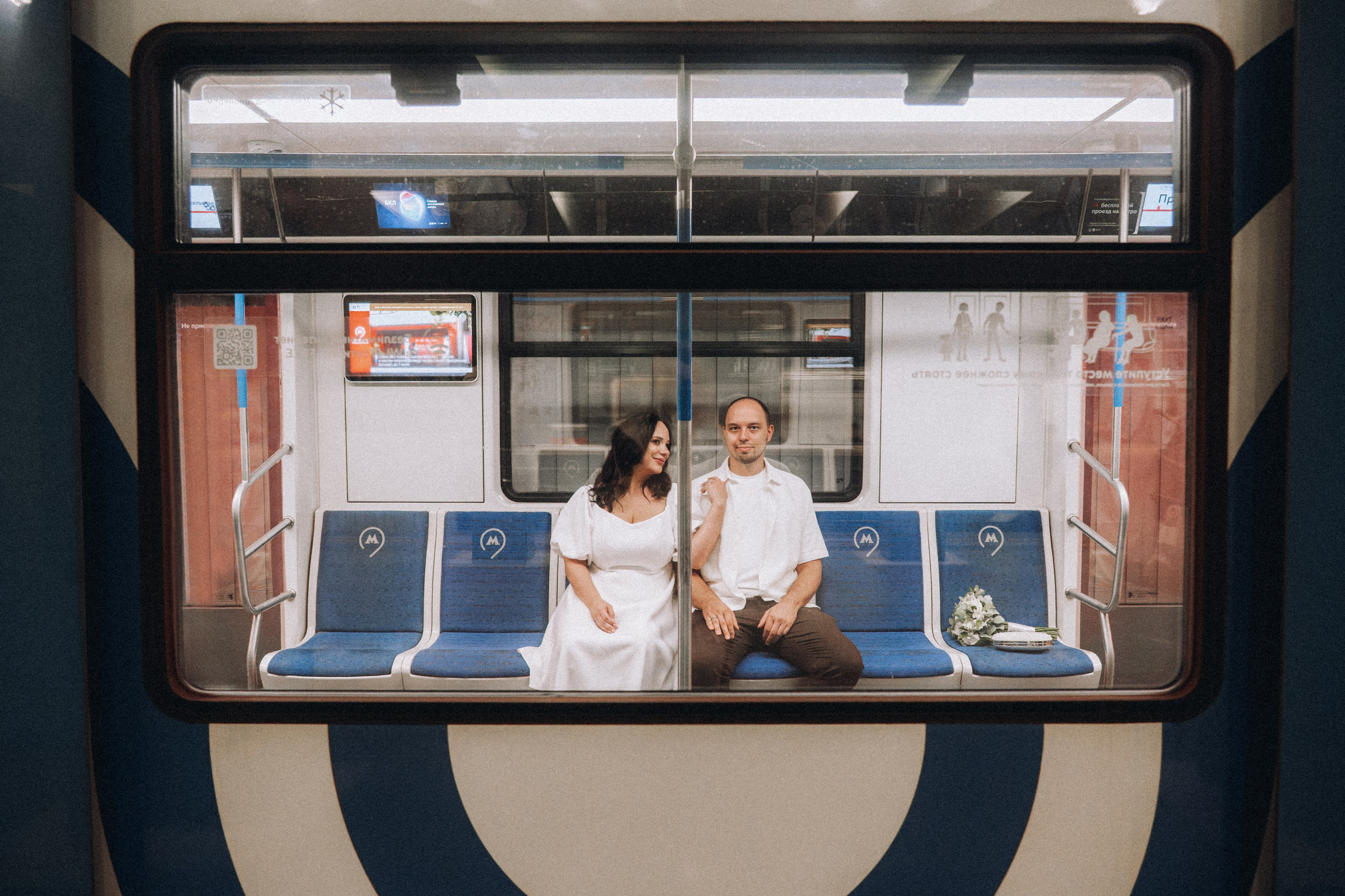 Wedding day / Метрополитен. Репортажный фотограф в Москве Легкая Софья