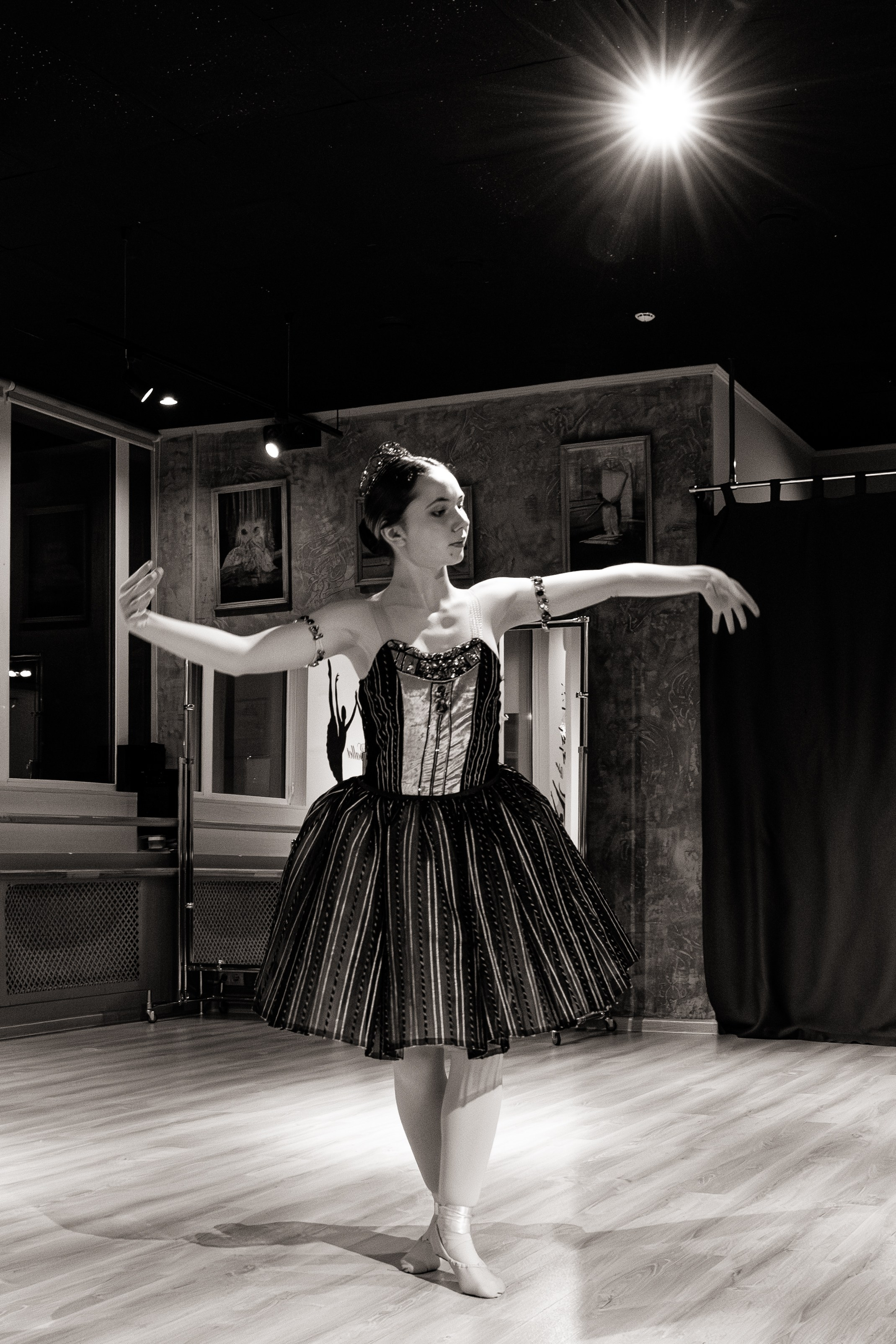 Балетная SТУДИЯ. Легкая фотография