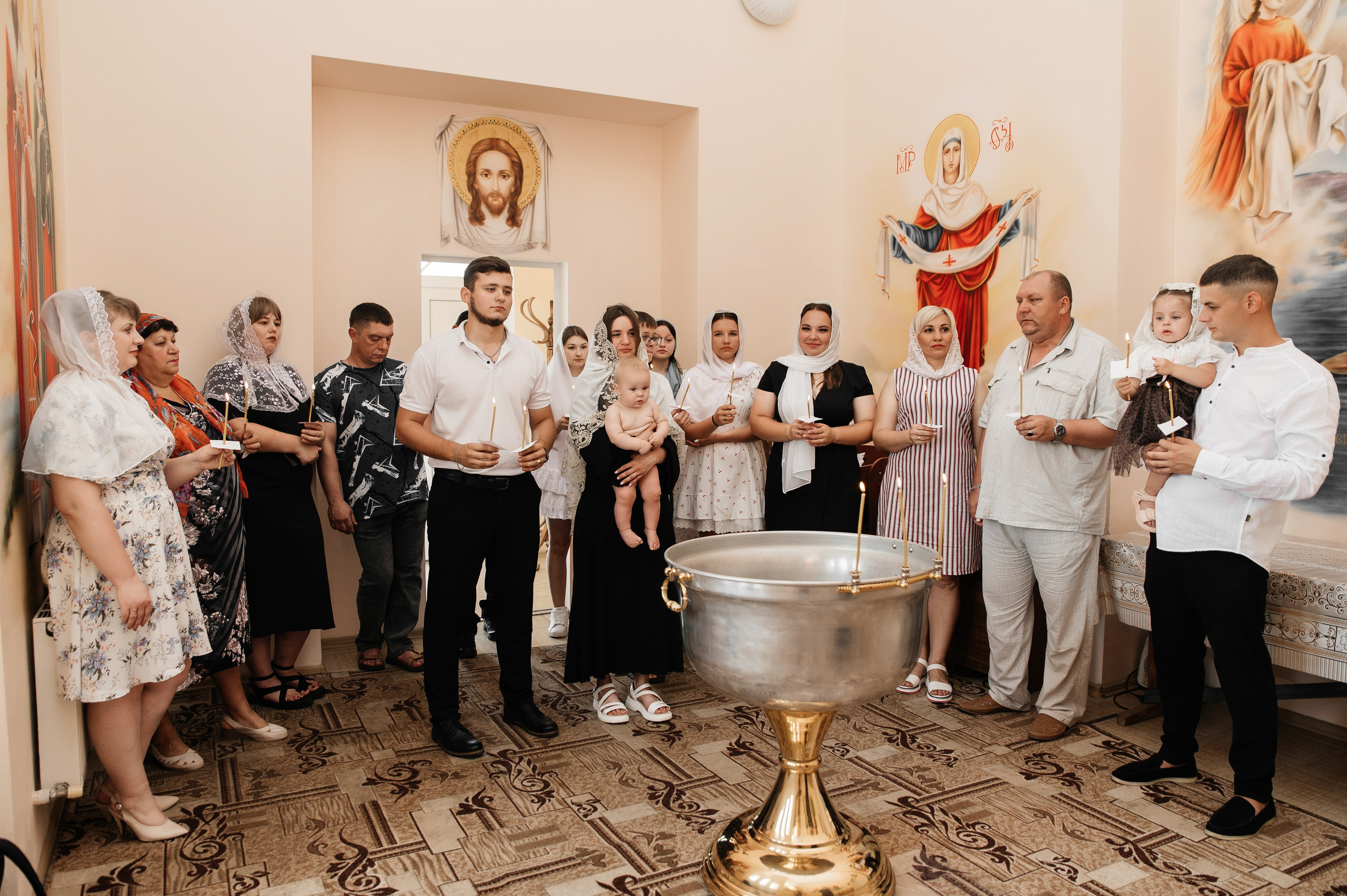 Таинство Крещения. Свадебный и семейный фотограф Кореновск/Краснодар