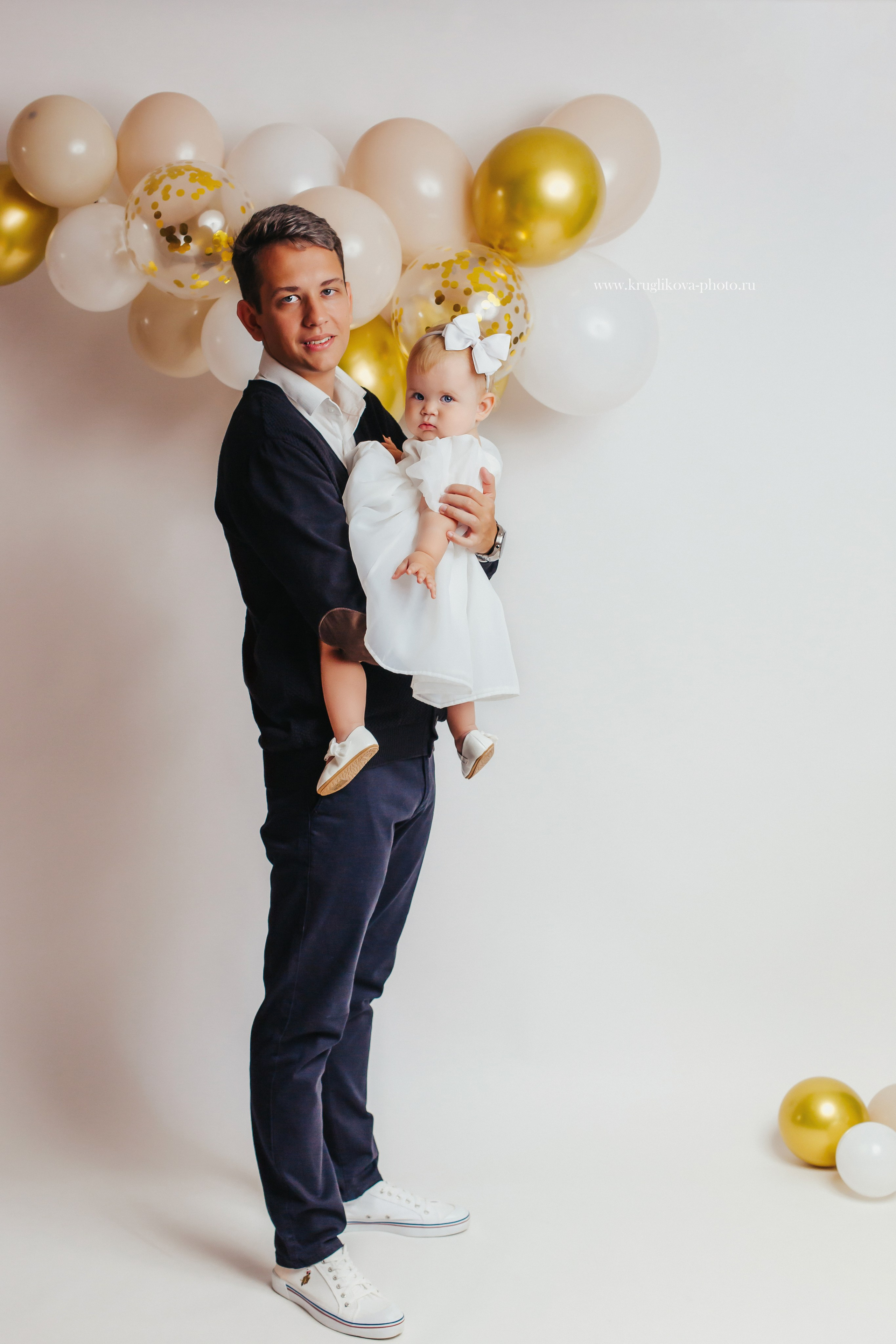 Фотосессия годика для девочки. Фотограф новорожденных и детский в Сергиевом Посаде Кругликова Юлия