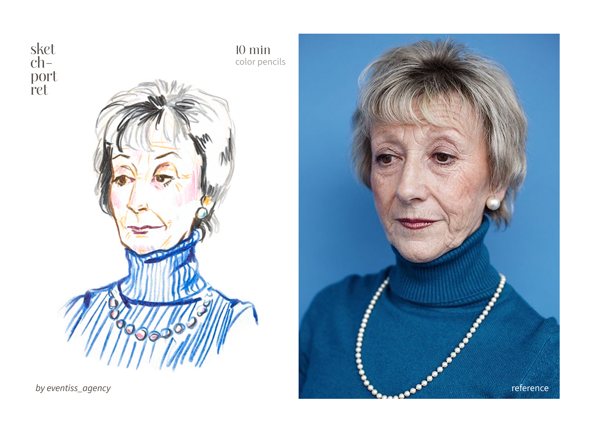 Рисунки и быстрые портретные скетчи за 15 мин вас ваших гостей. Eventiss art agency| Художники и арт-услуги на мероприятие Москва и МО