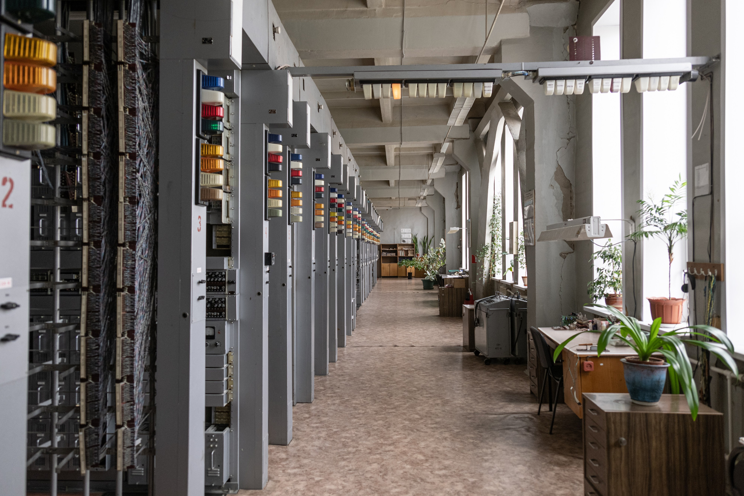 Троицкая Автоматическая Телефонная Станция/Котельная. Репортажный фотограф в Москве Андрей Федоров