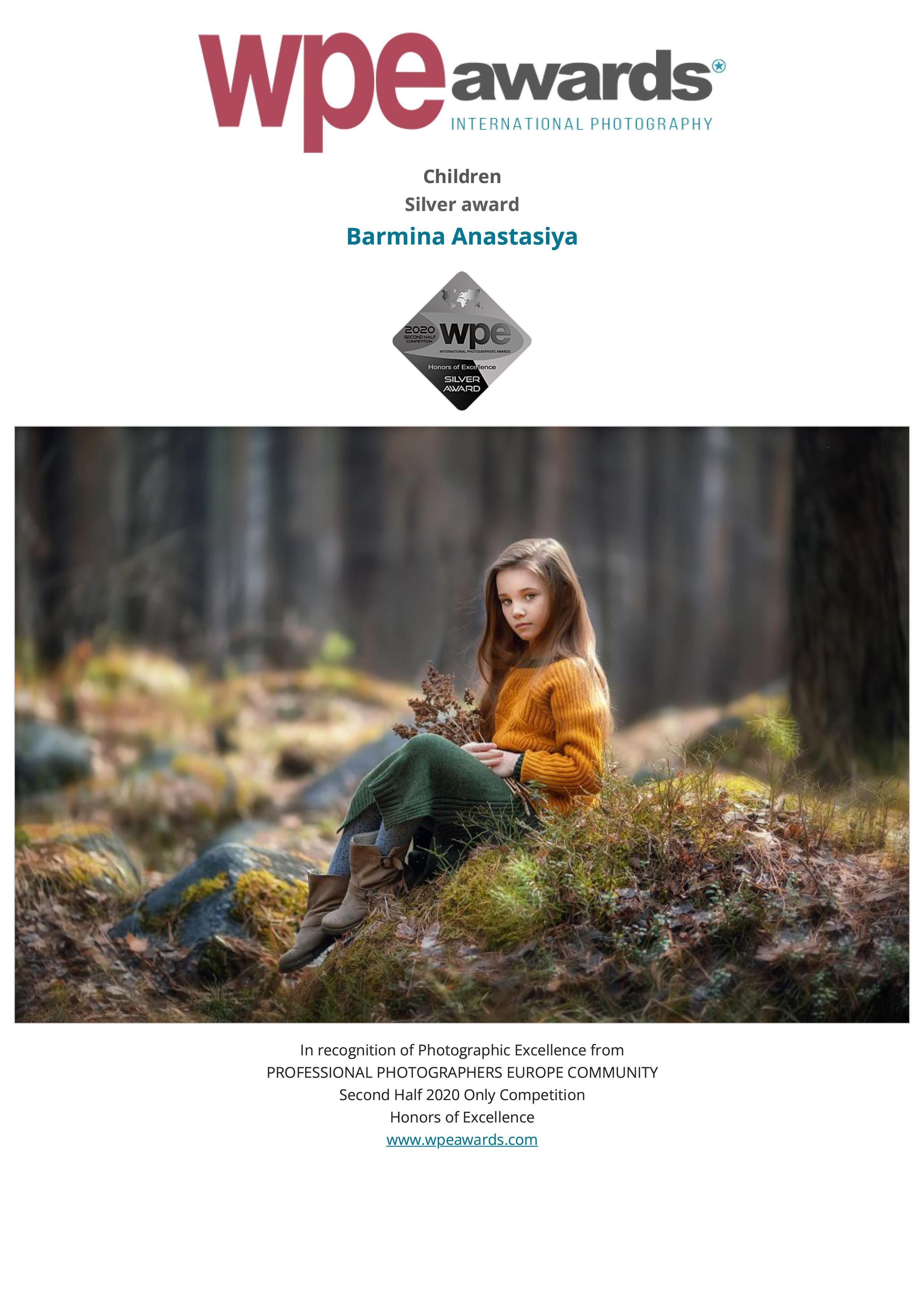 Достижения. Фотограф Бармина Анастасия | Екатеринбург