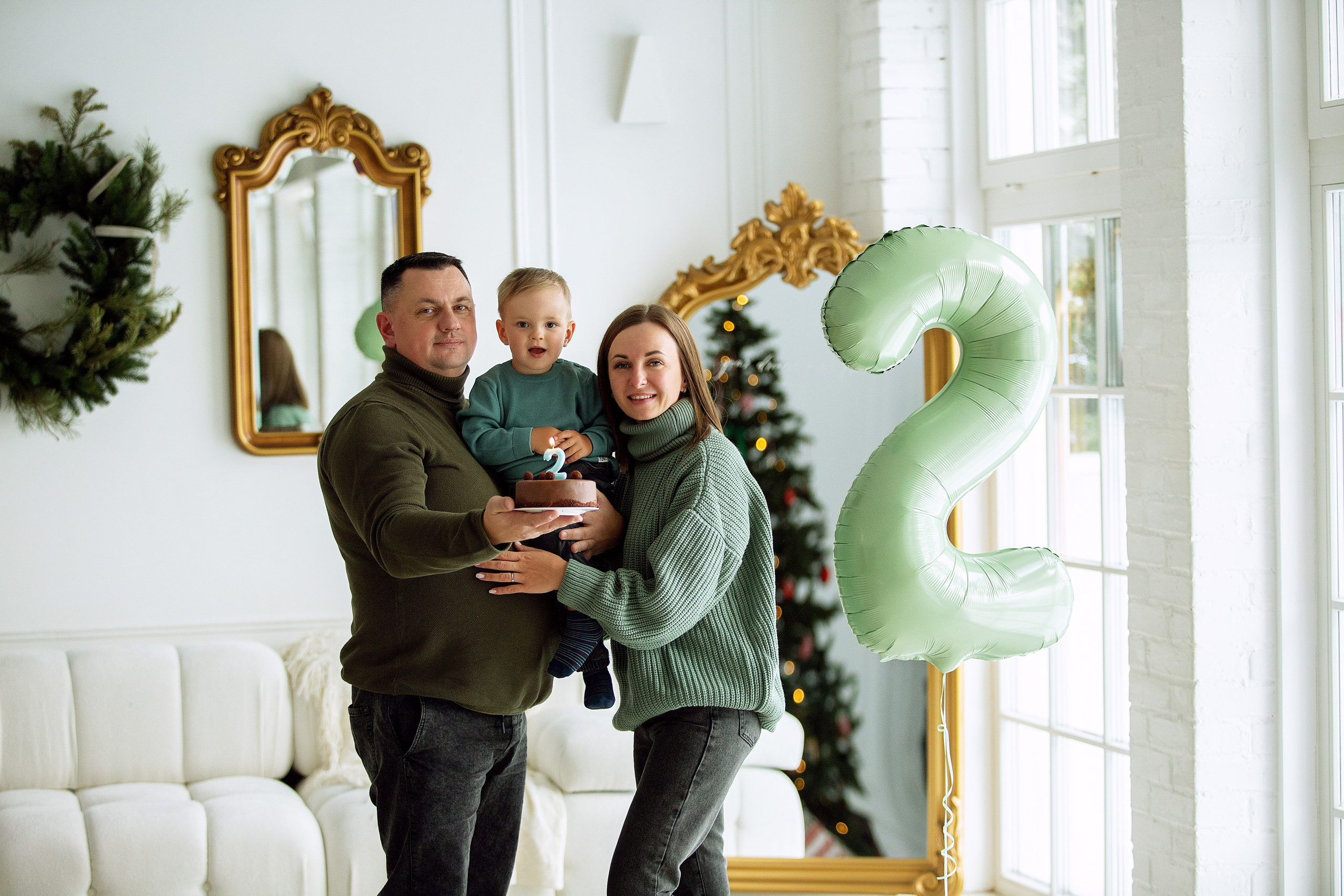 РОМА новогодняя фотосессия. Фотограф новорожденных Оксана Полевская