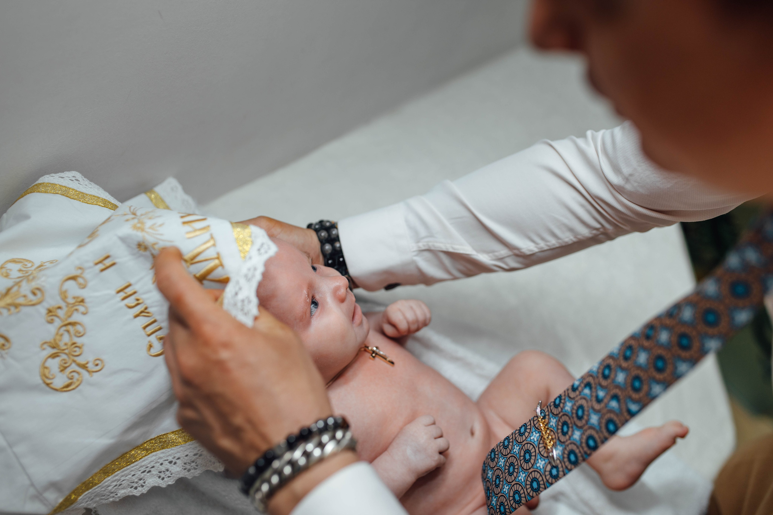 Крещение Михаила, храм Святой Троицы, июнь 2025