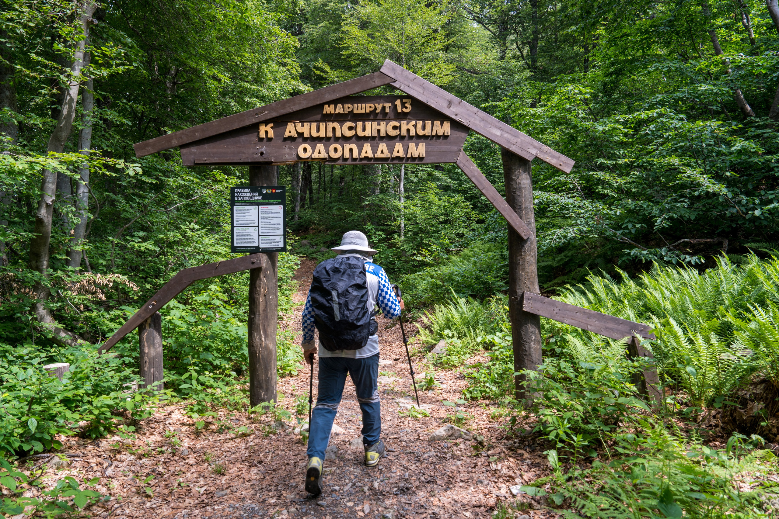 MICE мероприятие для компании «Доставка морем»: хайкинг к Ачипсинским водопадам. Репортажный фотограф в Красной Поляне и Сочи Павлюченко Екатерина
