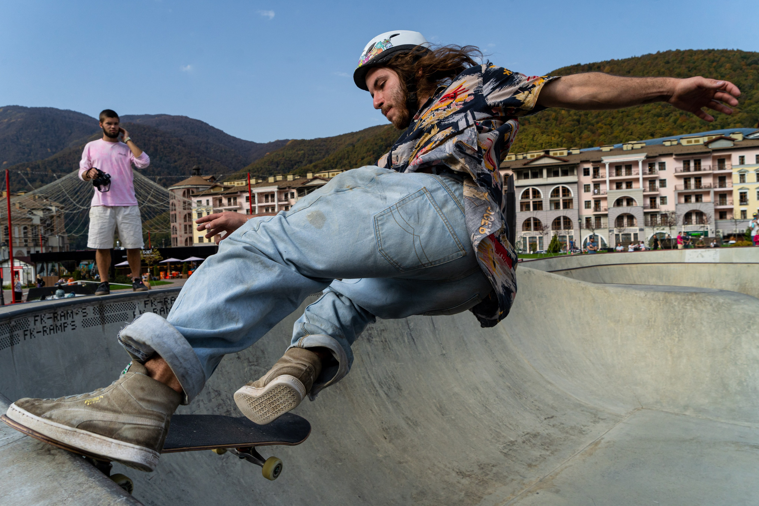 Чемпионат России по скейтбордингу на курорте Красная Поляна 2022. Репортажный фотограф в Красной Поляне и Сочи Павлюченко Екатерина